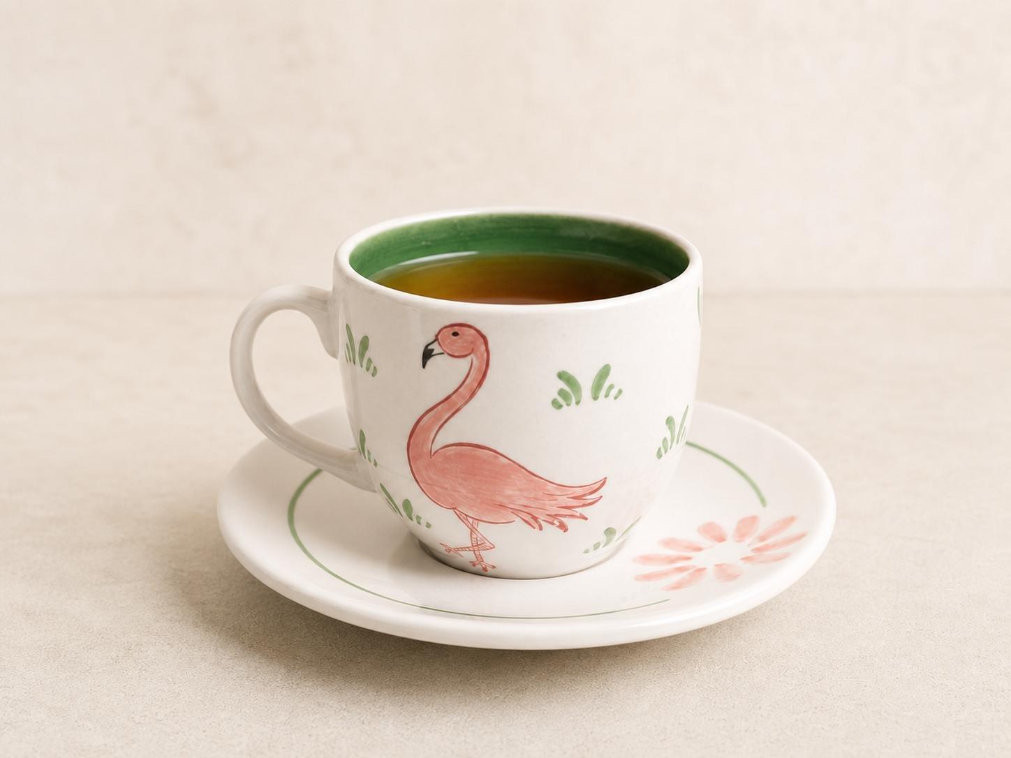 Flamingo Tea Cup, , medium