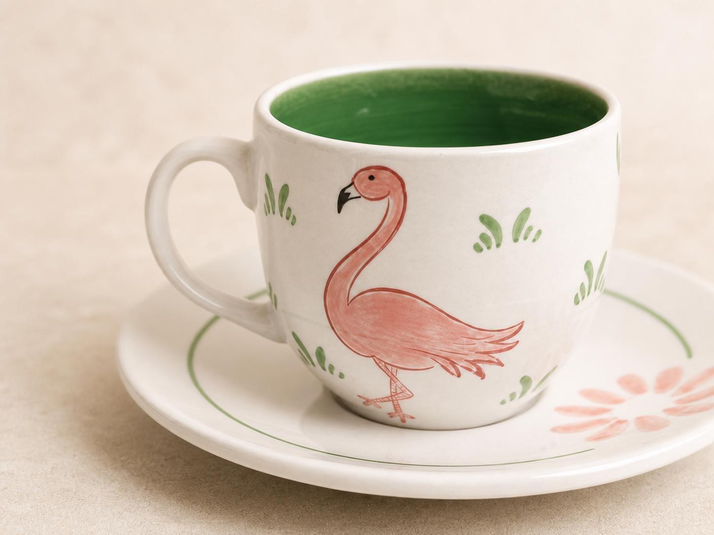 Flamingo Tea Cup, , large image number 4