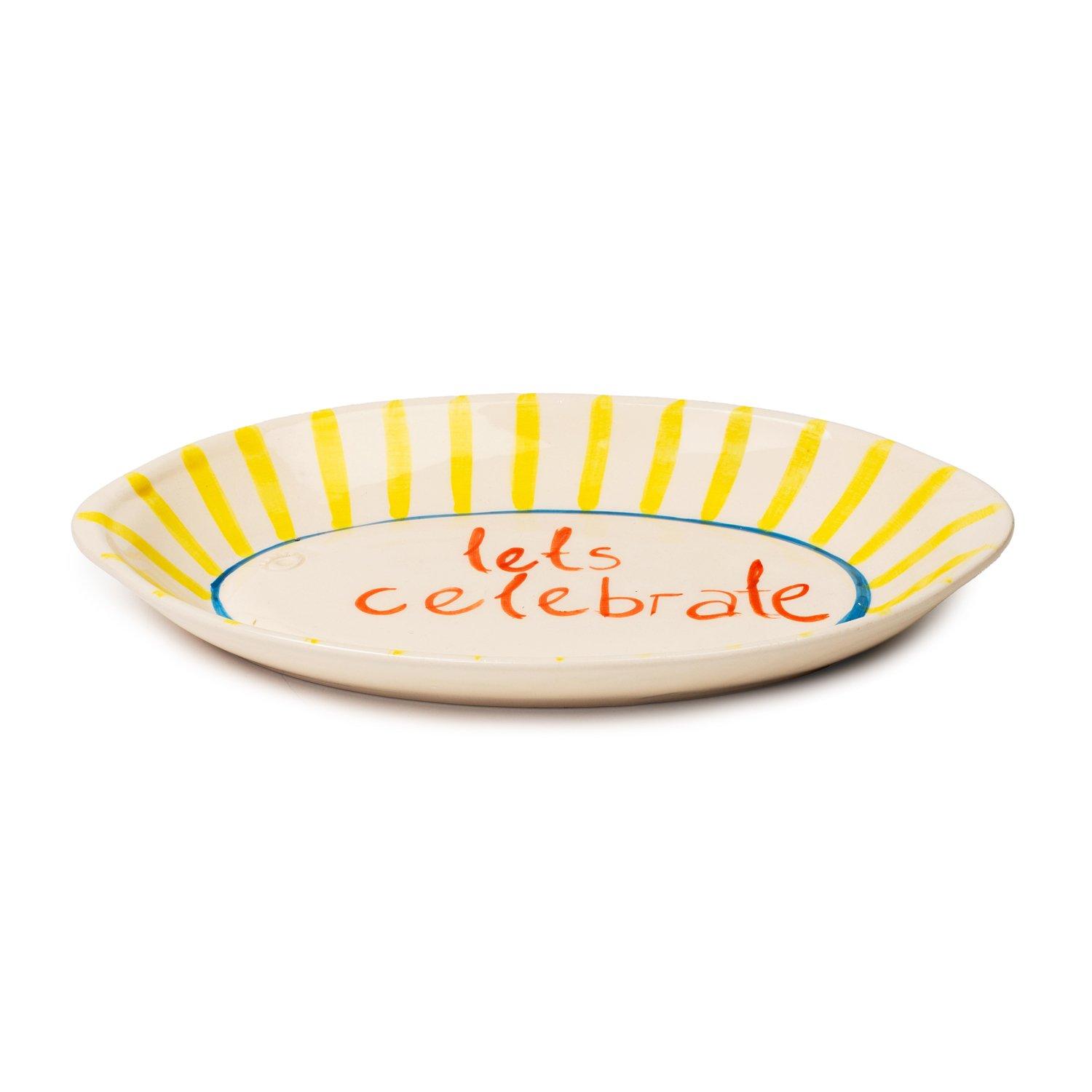 Lets Celabrate Fisherman Plate, Multicolour, , large image number 1