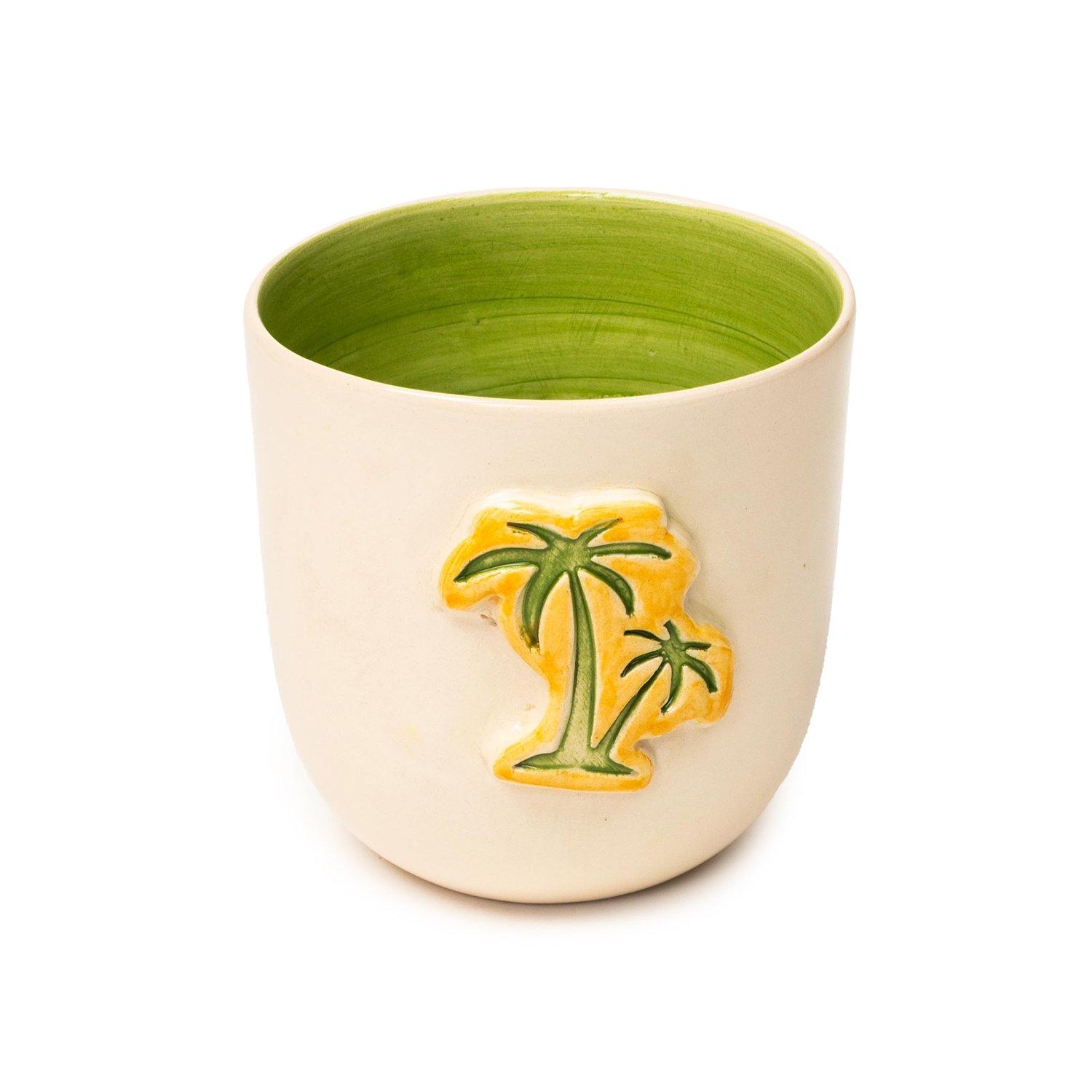 3D Palm Mug, Green, , medium