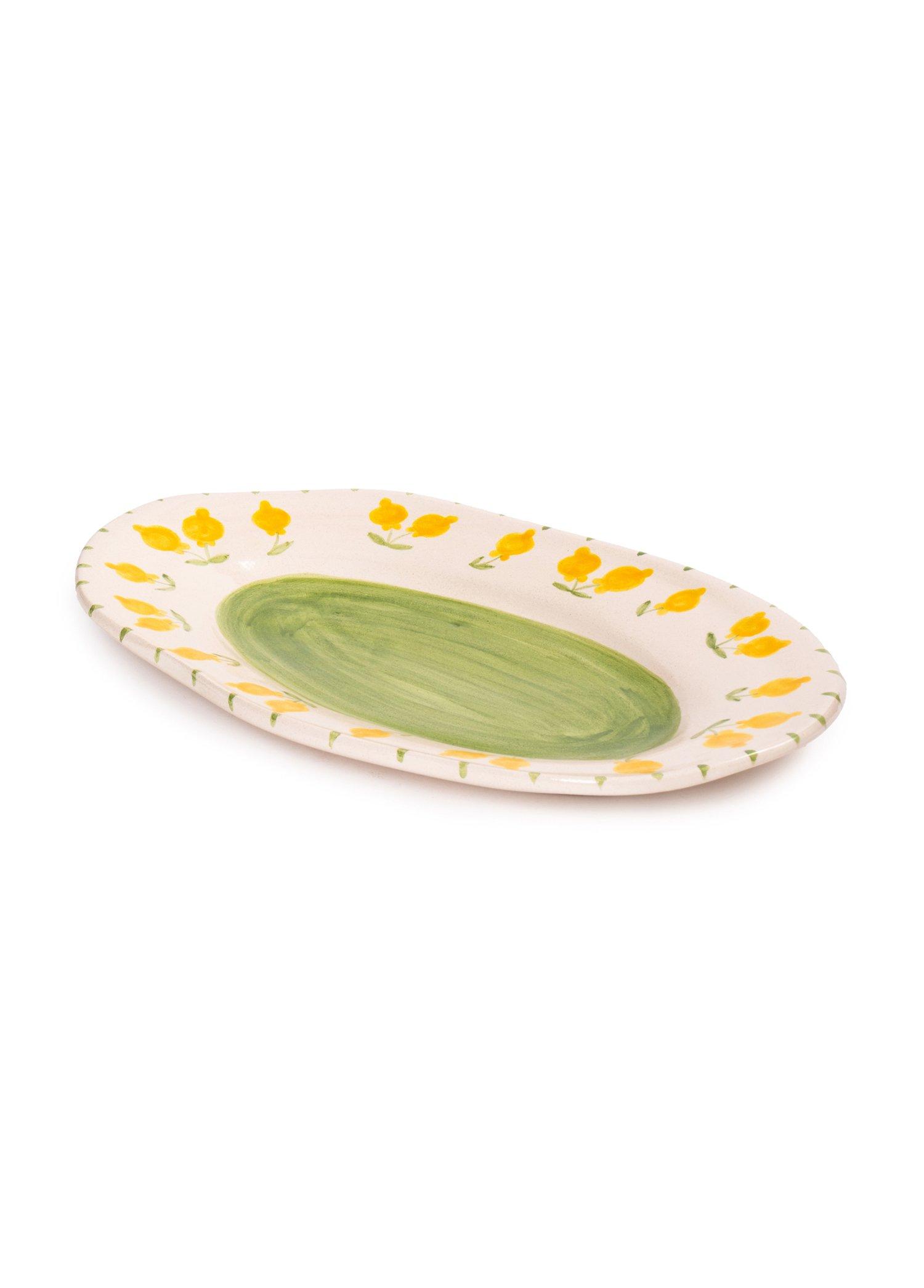 Big Plate, Yellow, , large image number 1