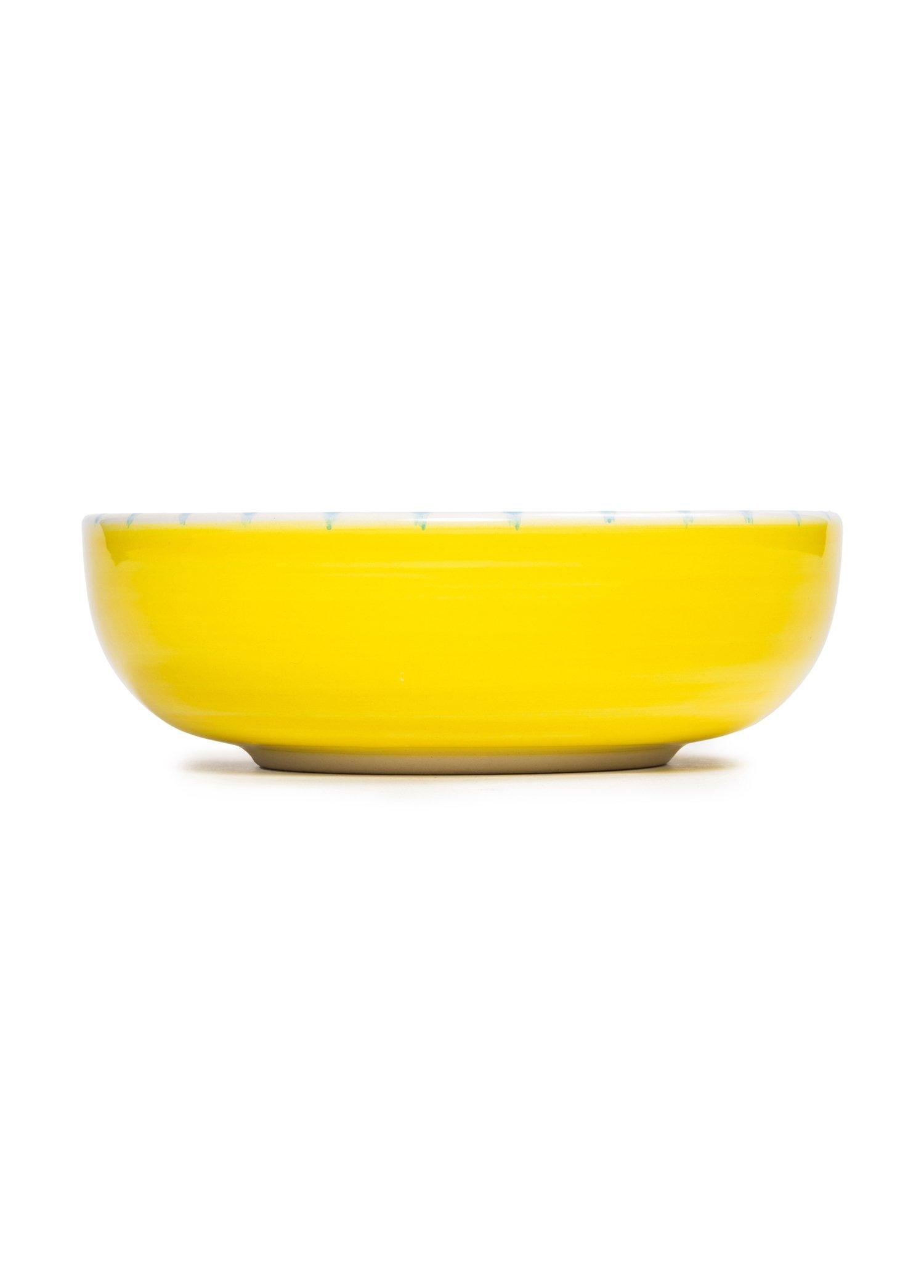 Midi Salad Bowl, Yellow, A516_LEMON, large image number 2