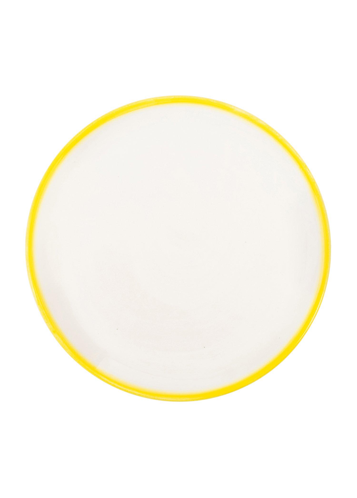Dinner Plate, Yellow, , large image number 0