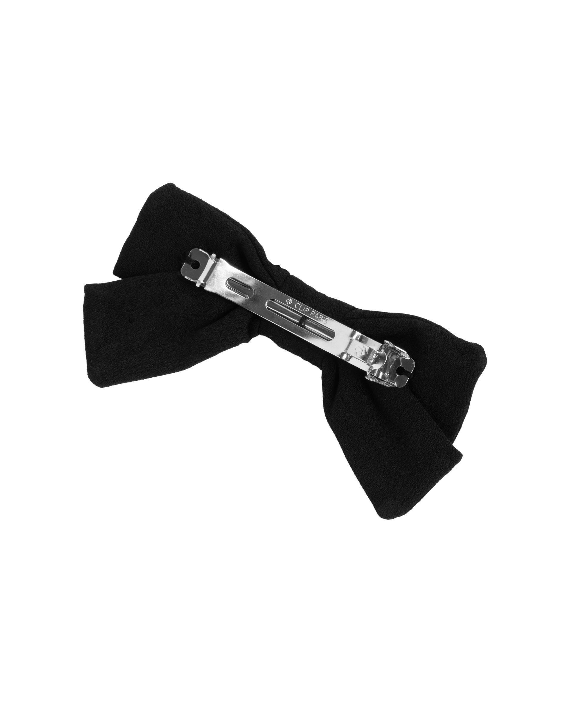 Faux Pearl Embellished Bow, Anthropologie X Namjosh, Black, A517_0001, large image number 1