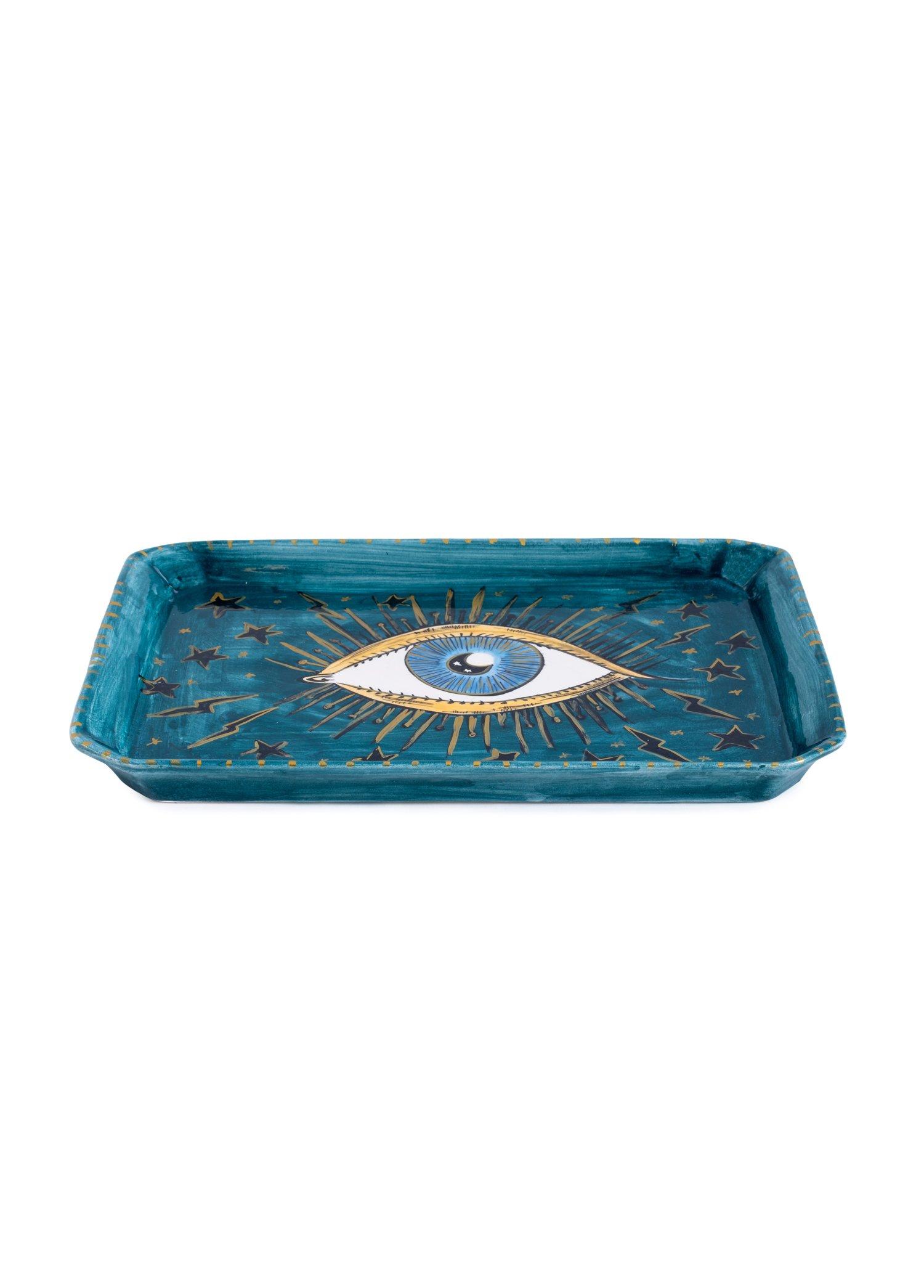 Inner Eye Blue Eyes Tray, FGI X Anthropologie, Multicolour, A516_EYE, large image number 1