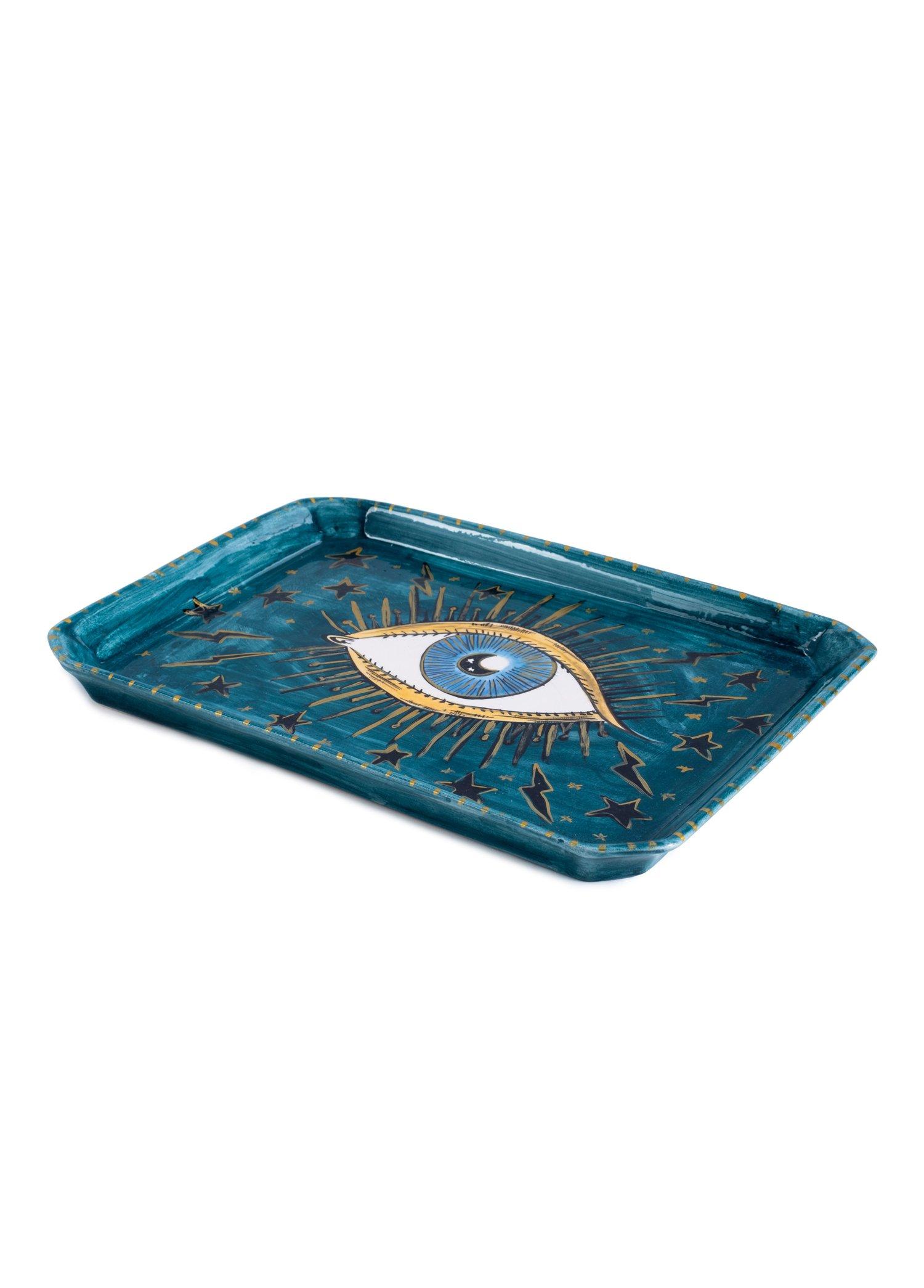 Inner Eye Blue Eyes Tray, FGI X Anthropologie, Multicolour, A516_EYE, large image number 2