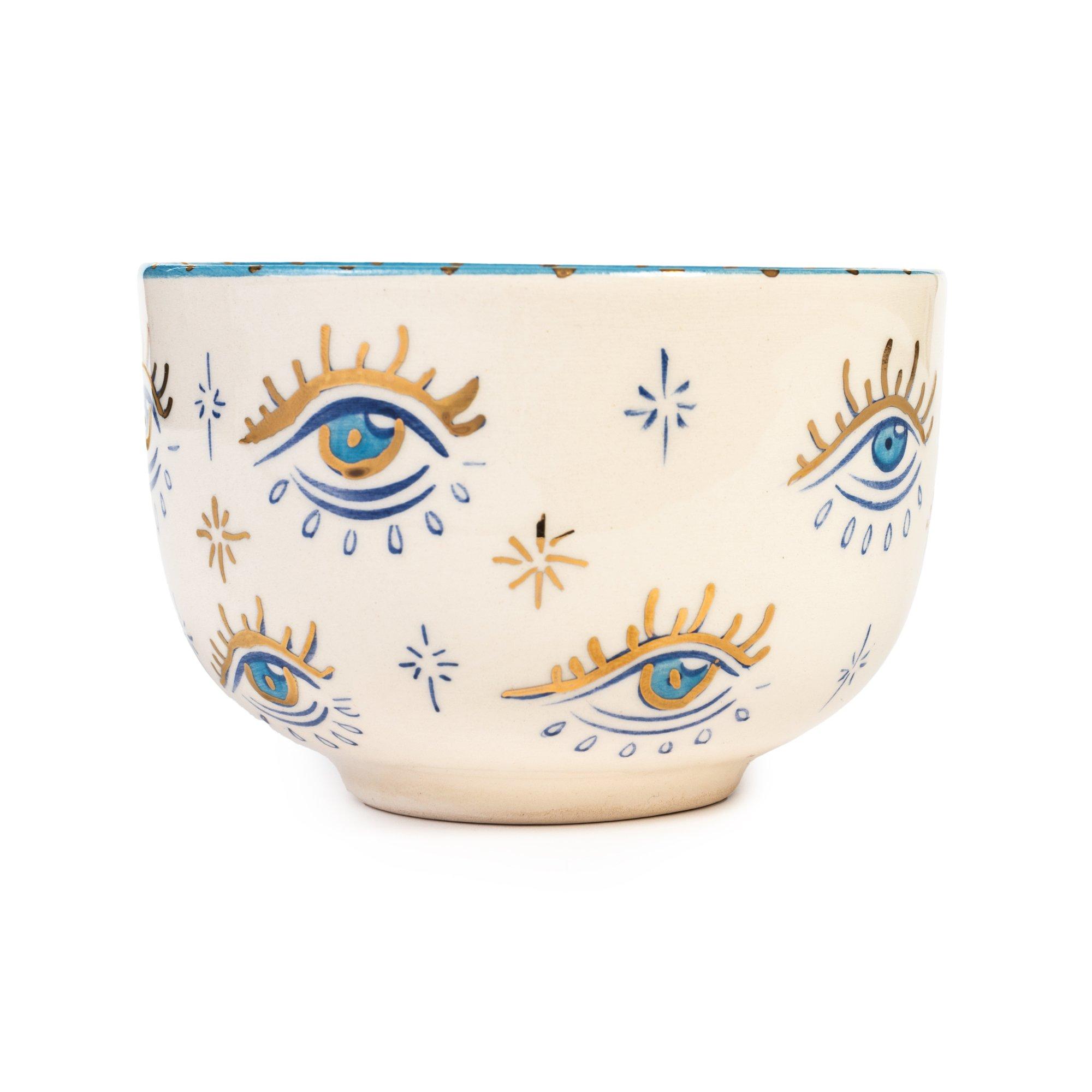 Signature Eye Mini Bowl 2, FGI X Anthropologie, Multicolour, A516_EYE, large image number 1