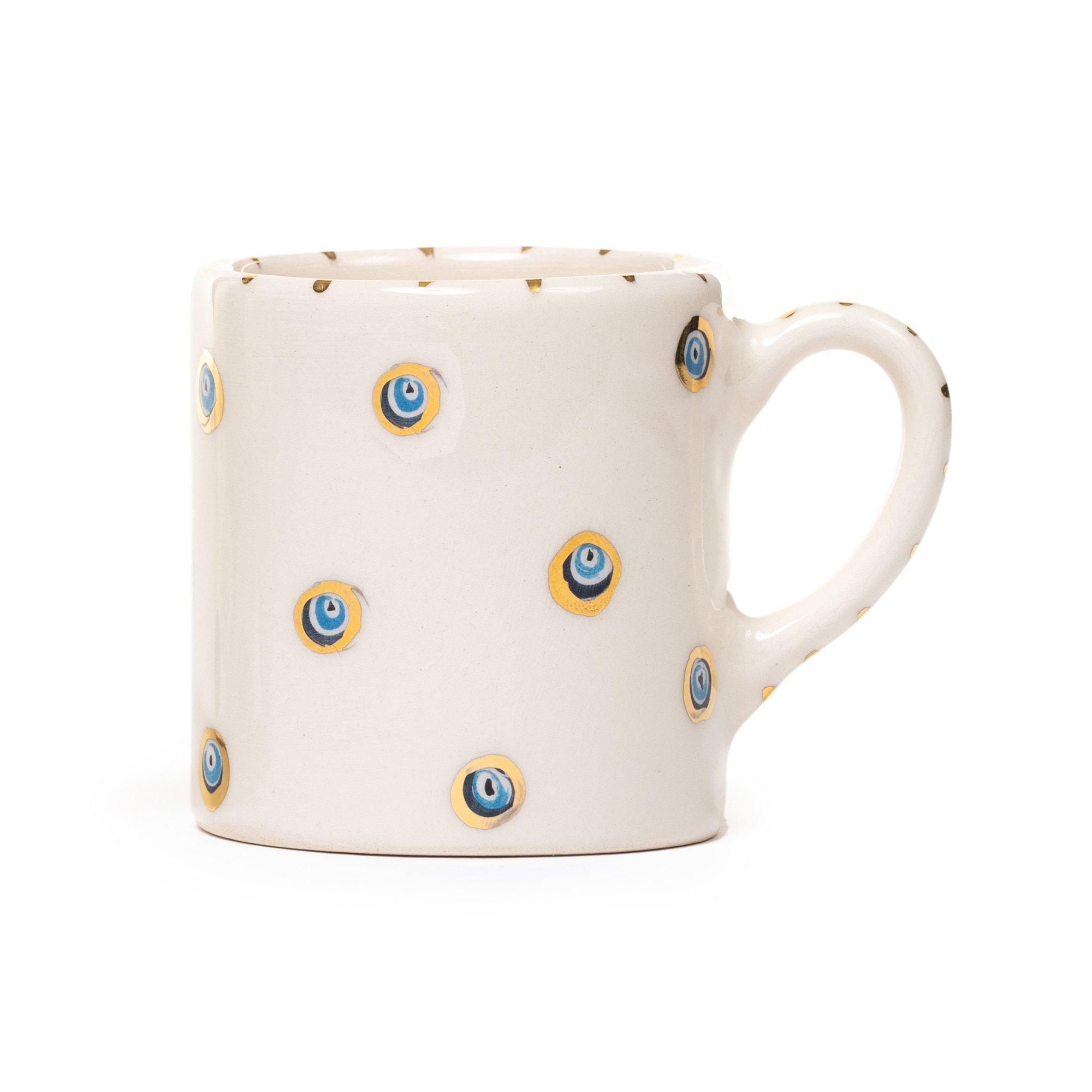 Inner Eye Multi Eyes Coffee Set, FGI X Anthropologie, Multicolour, A516_EYE, large image number 2