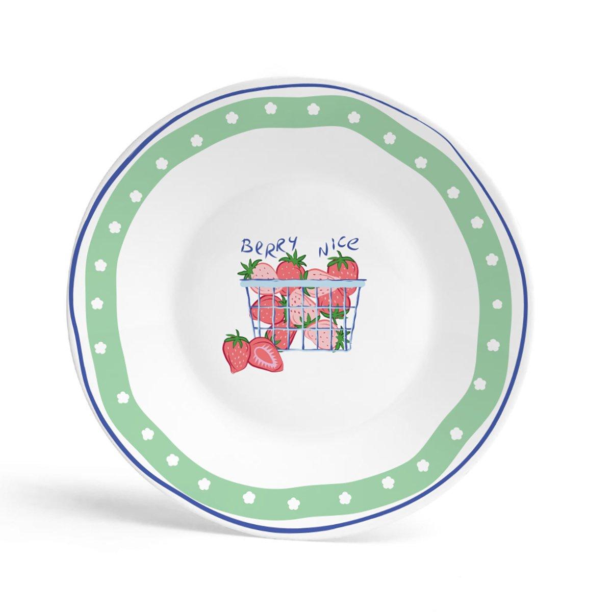 Berry Basket Plate, Green








, A508_BON, large image number 0