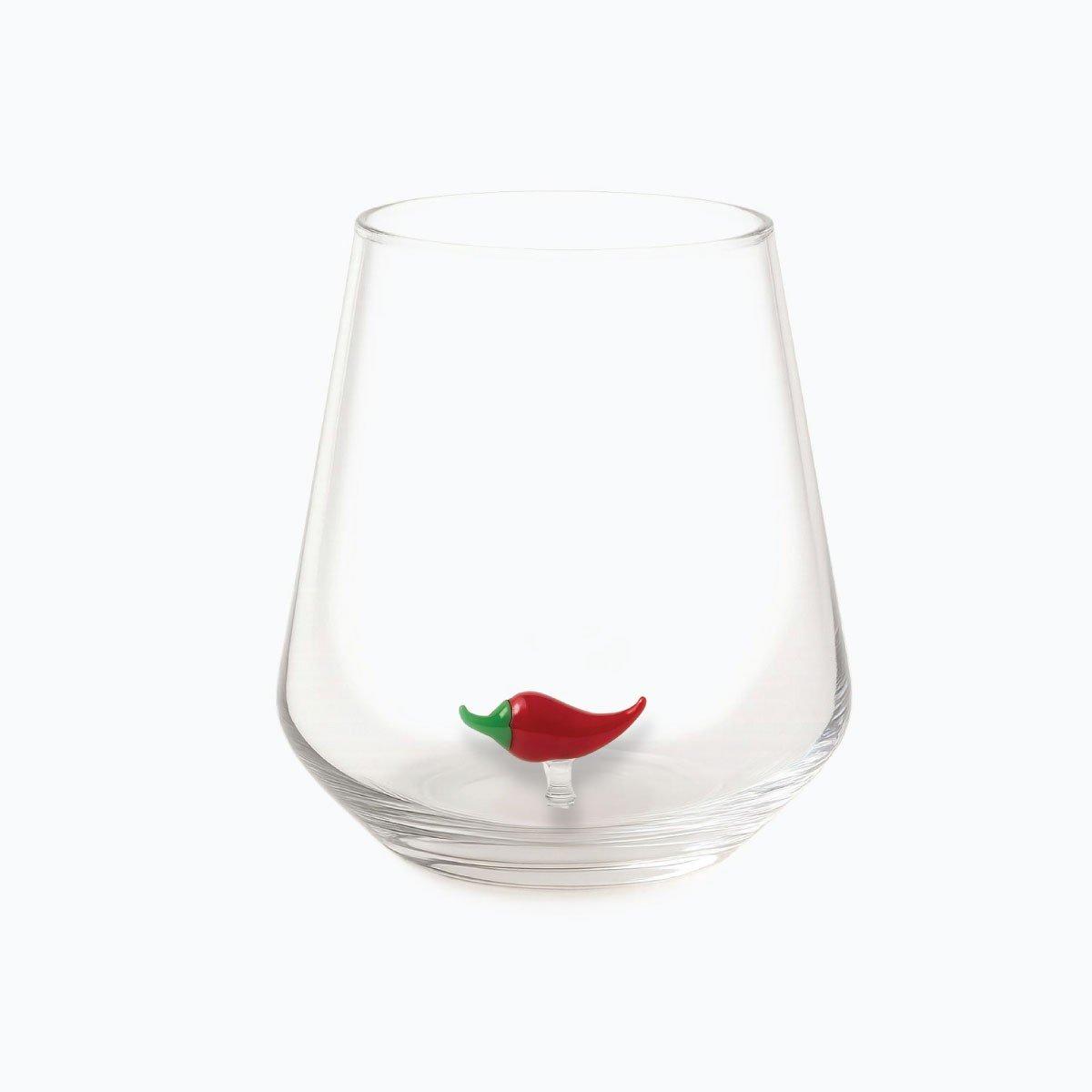 Chilli Stem Glass, Red, A508_CHILLI, large image number 0