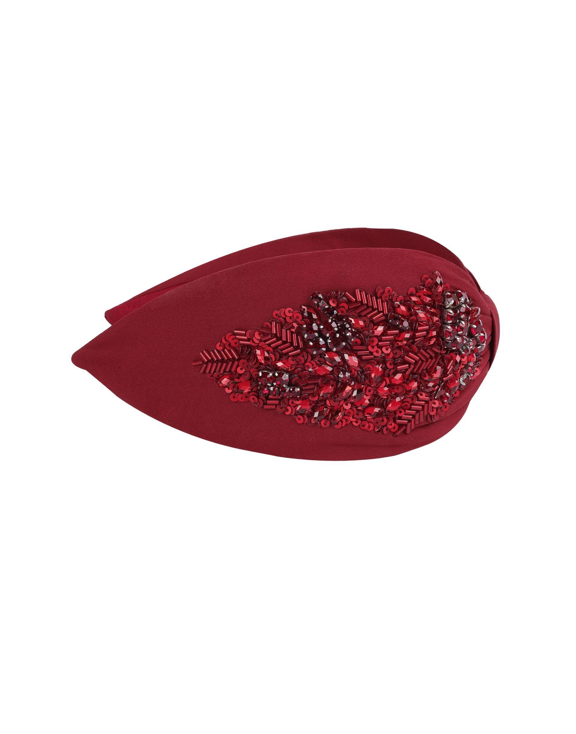 Hairband, Anthropologie X Namjosh, Red, A517_0061, large image number 1