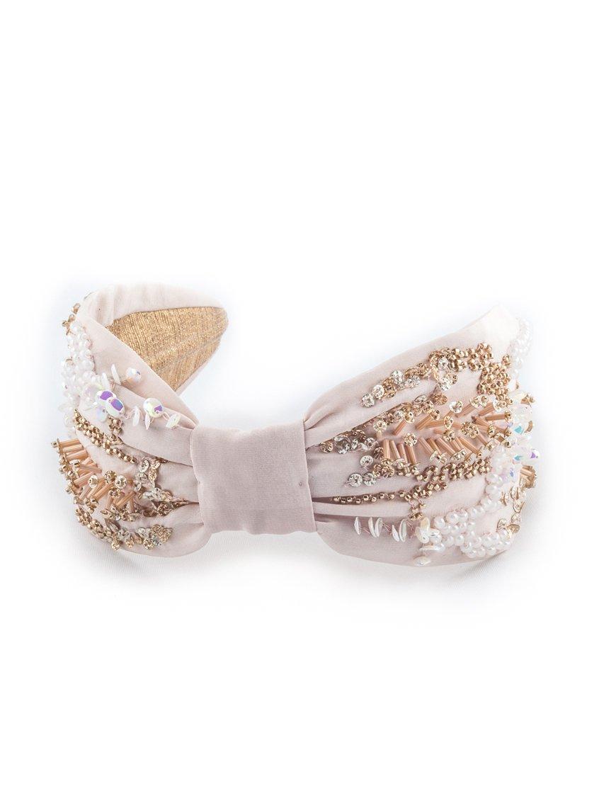 Hairband, Anthropologie X Namjosh, Pink, A517_0065, medium