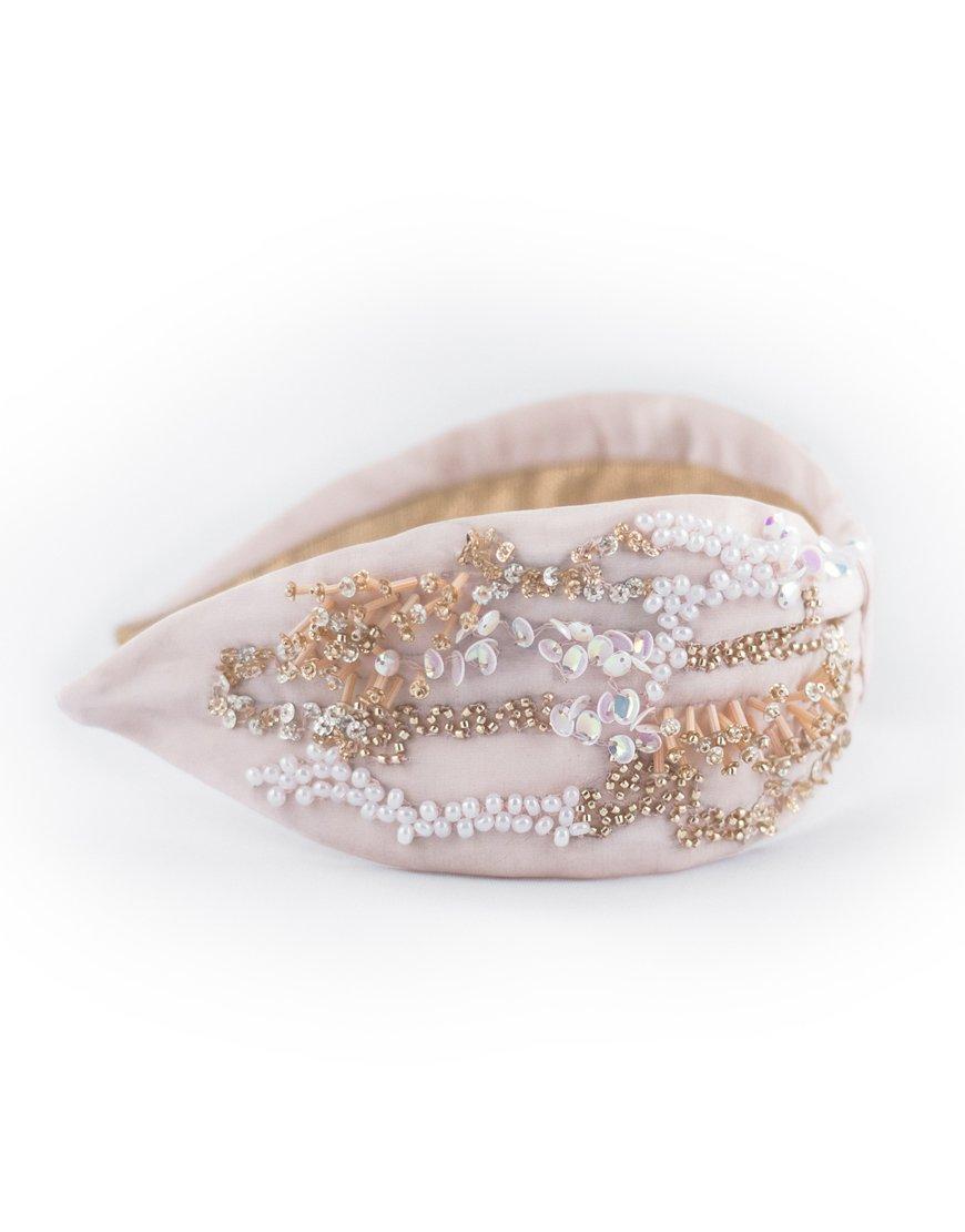 Hairband, Anthropologie X Namjosh, Pink, A517_0065, large image number 1