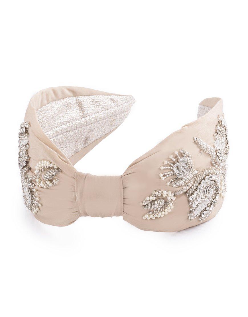 Hairband, Anthropologie X Namjosh, Beige, A517_0024, large image number 0