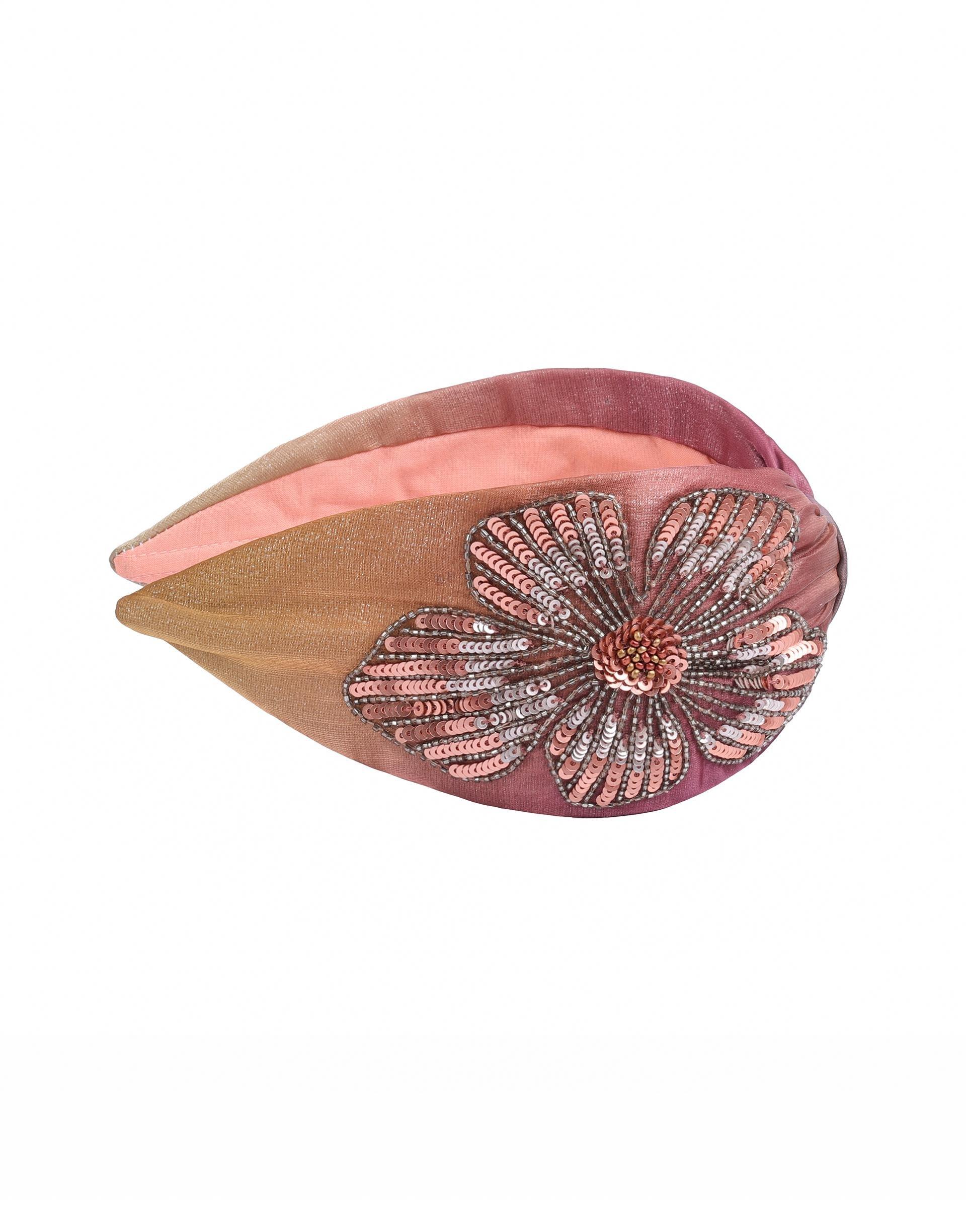 Hairband, Anthropologie X Namjosh, Pink, , large image number 1