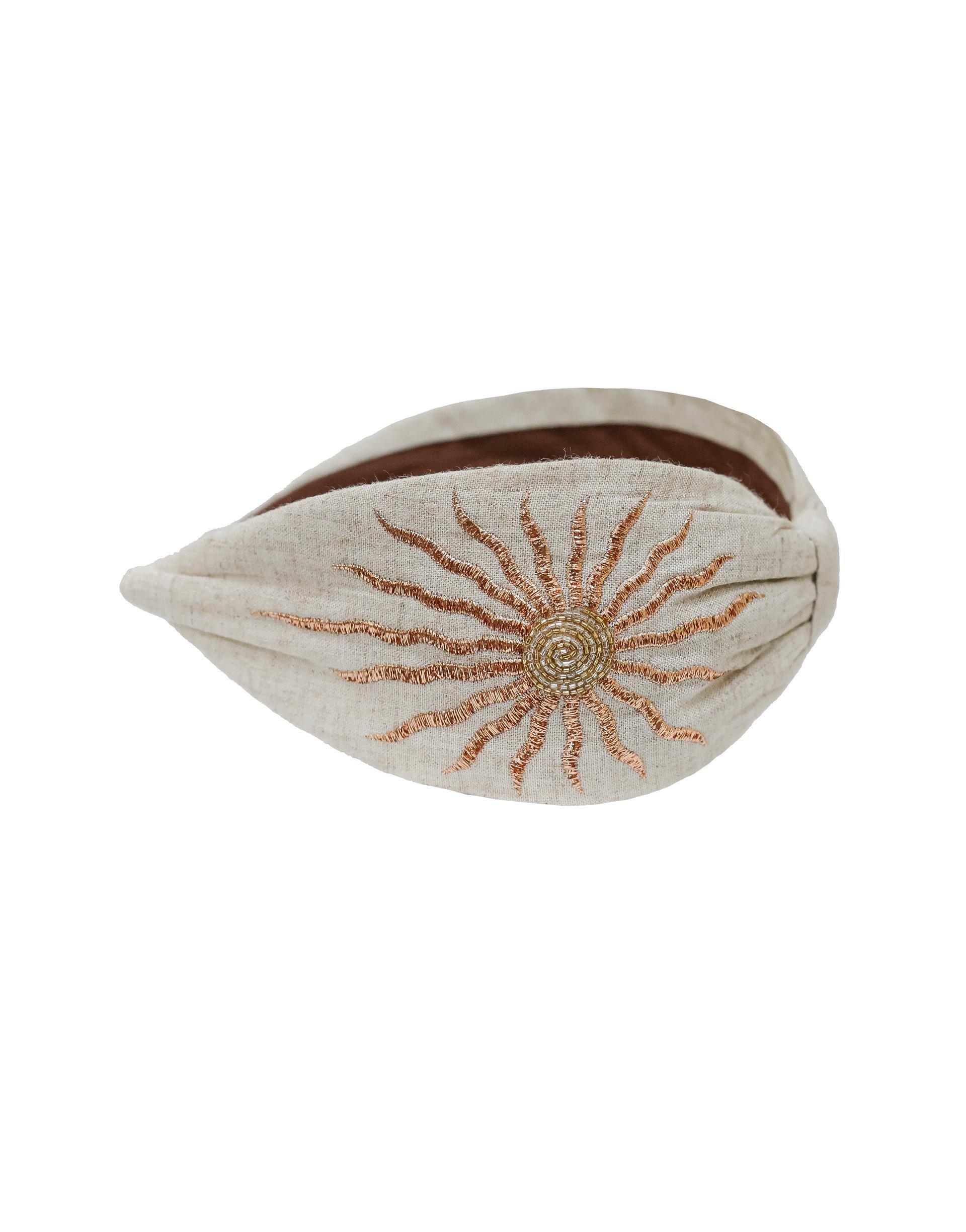 Hairband, Beige, A517_LBGE, large image number 1