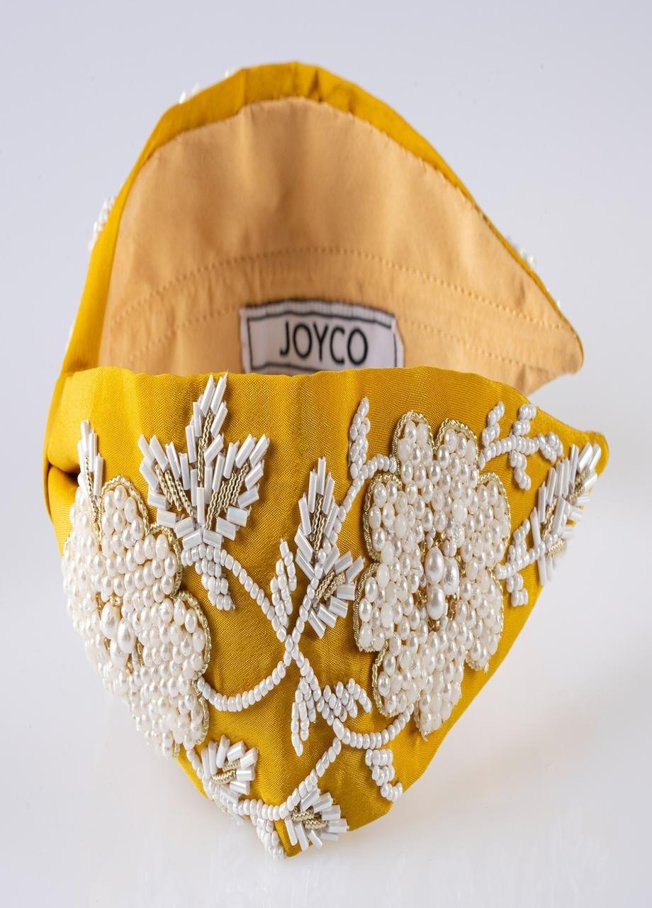 Yellow Alessia Headband, , large image number 1