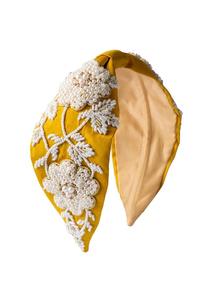 Yellow Alessia Headband, , large image number 3