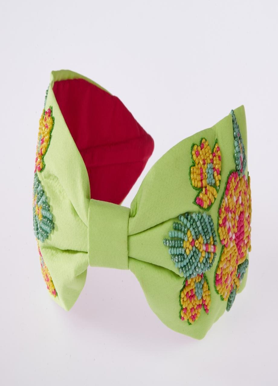 Green Luka Headband, , large image number 1