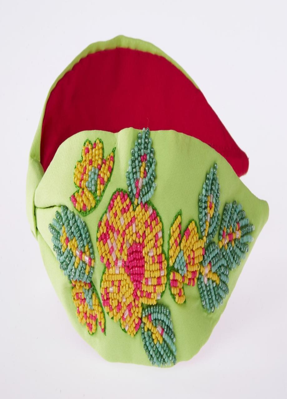 Green Luka Headband, , large image number 2