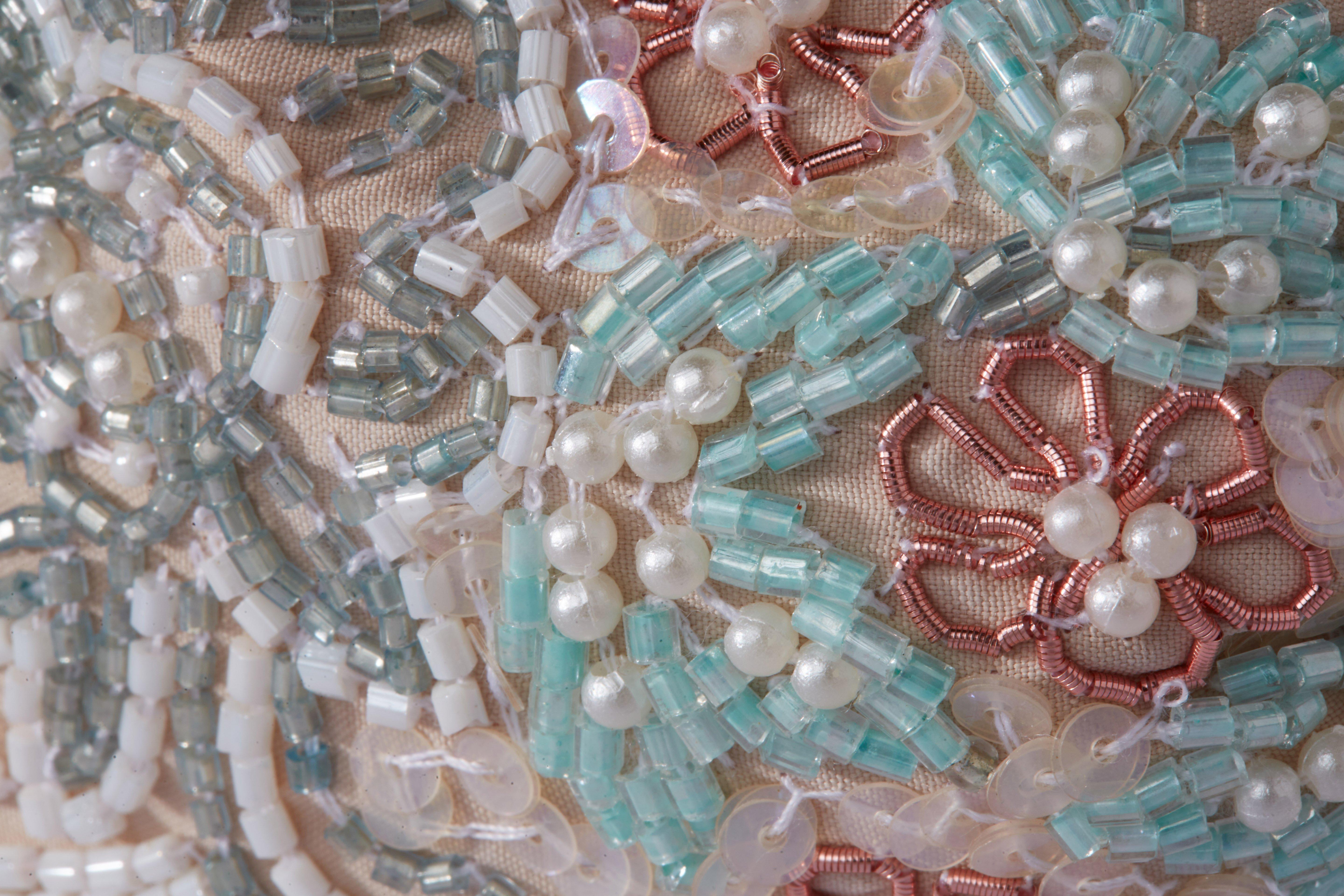 Nadia Headband,Anthropologie X JoyCo, Pink, A504_0049, large image number 3