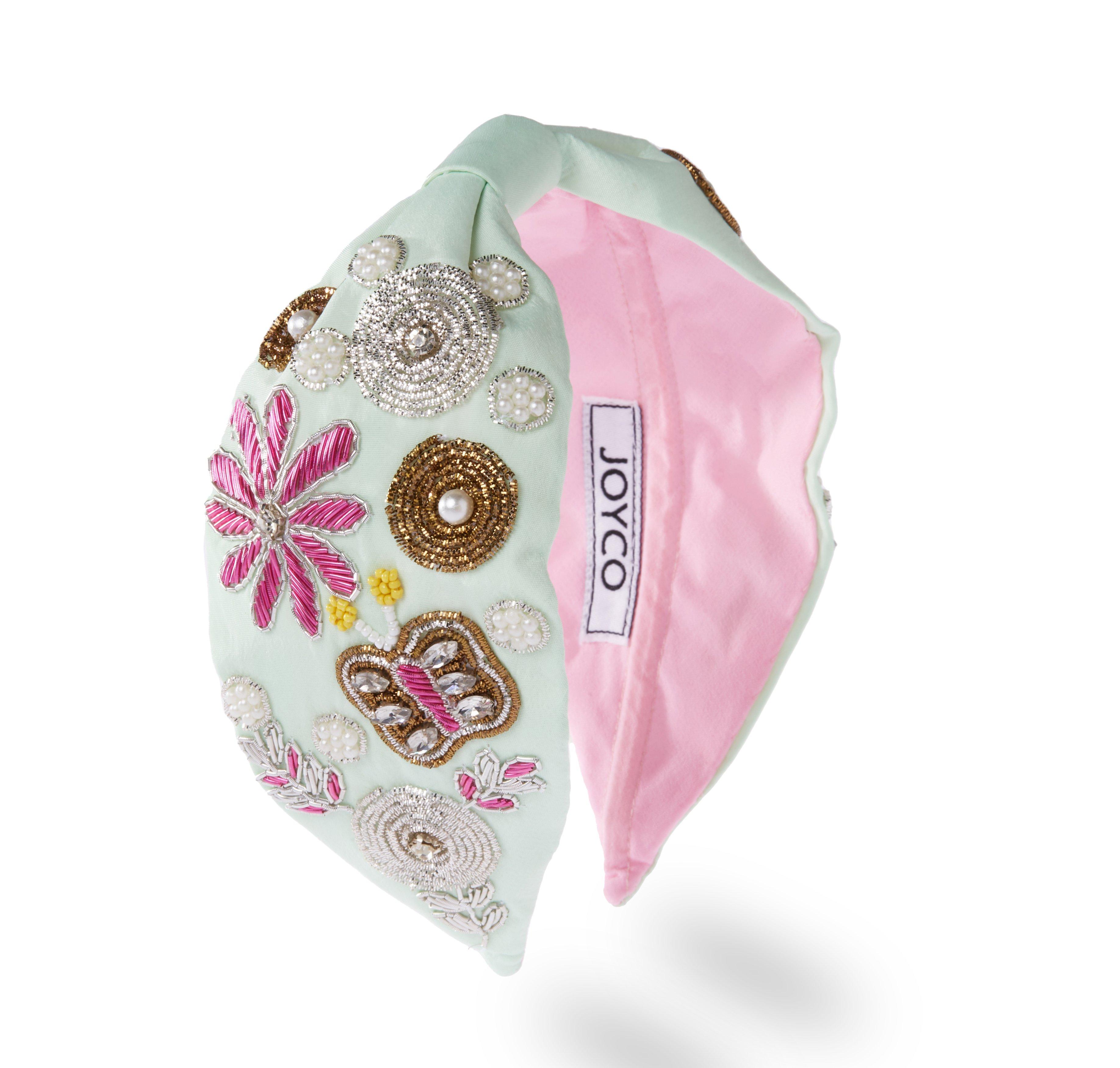 Vitale Headband,Anthropologie X JoyCo, Blue, , large image number 0
