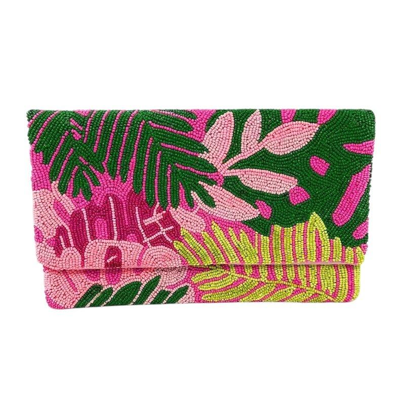 Crimson Halo Clutch,Anthropologie X JoyCo, Pink, A506_0000, large image number 2