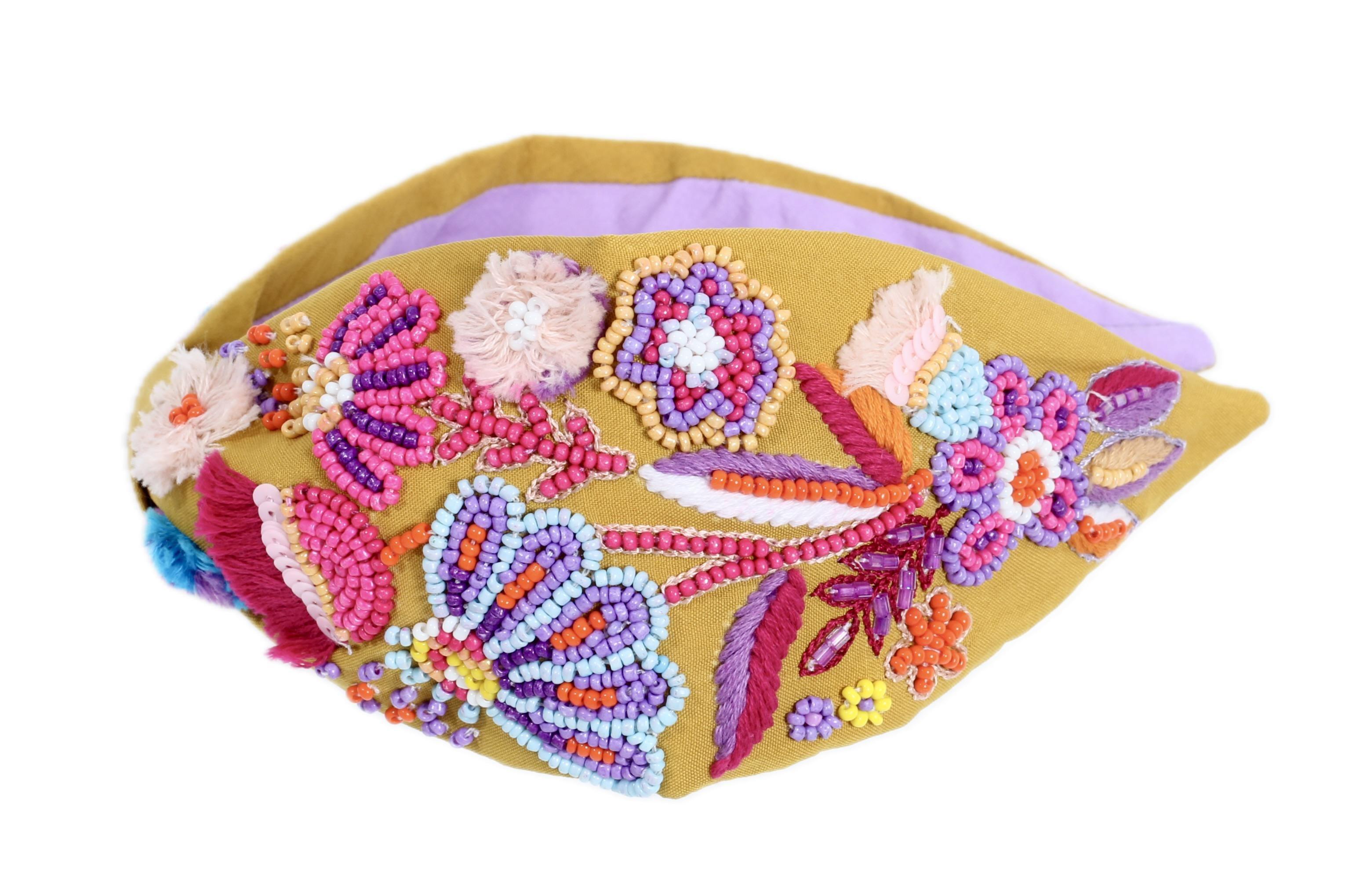 Floral Fantasy Headband, Multicolour, A506_0000, large image number 2