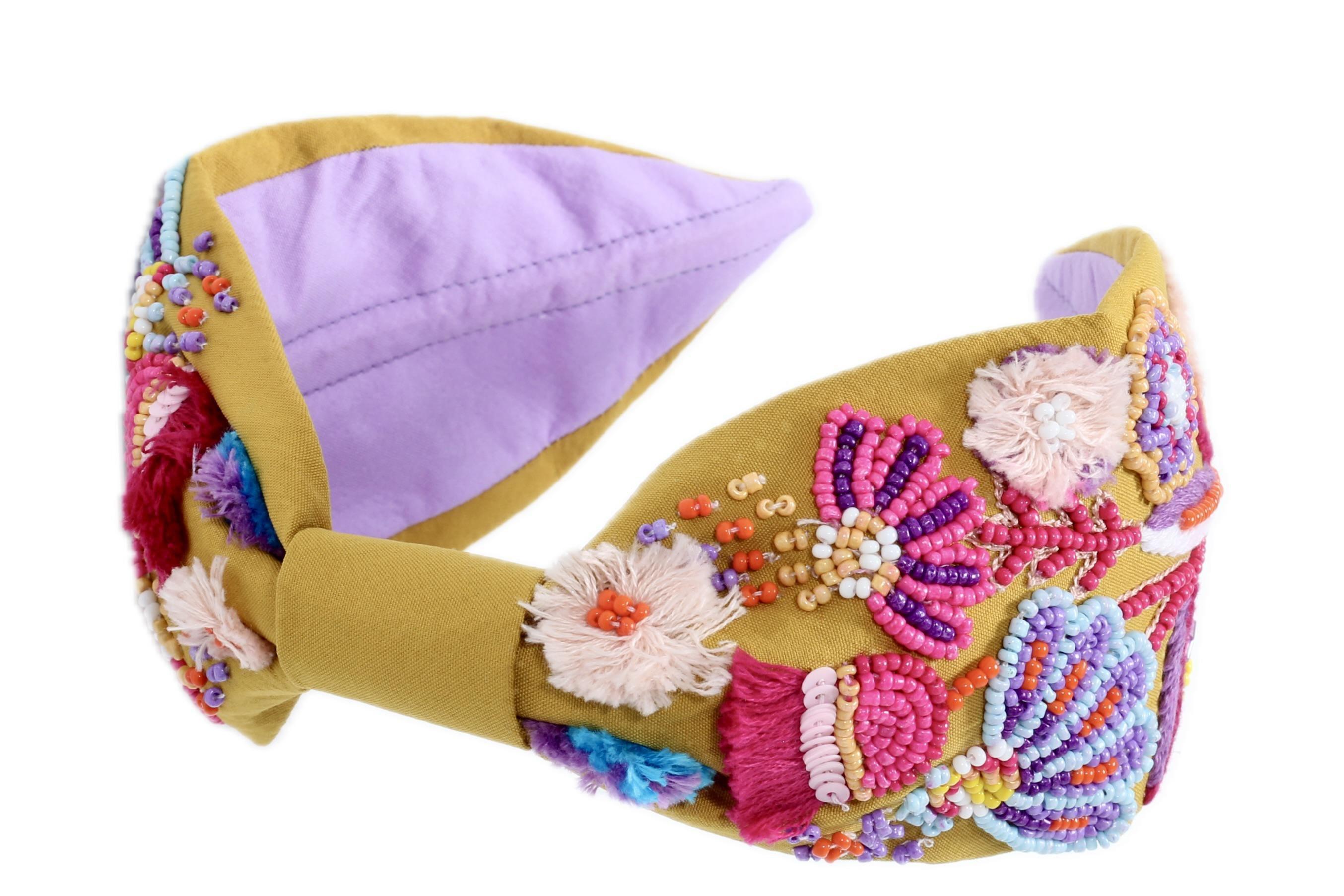 Floral Fantasy Headband, Multicolour, A506_0000, large image number 3