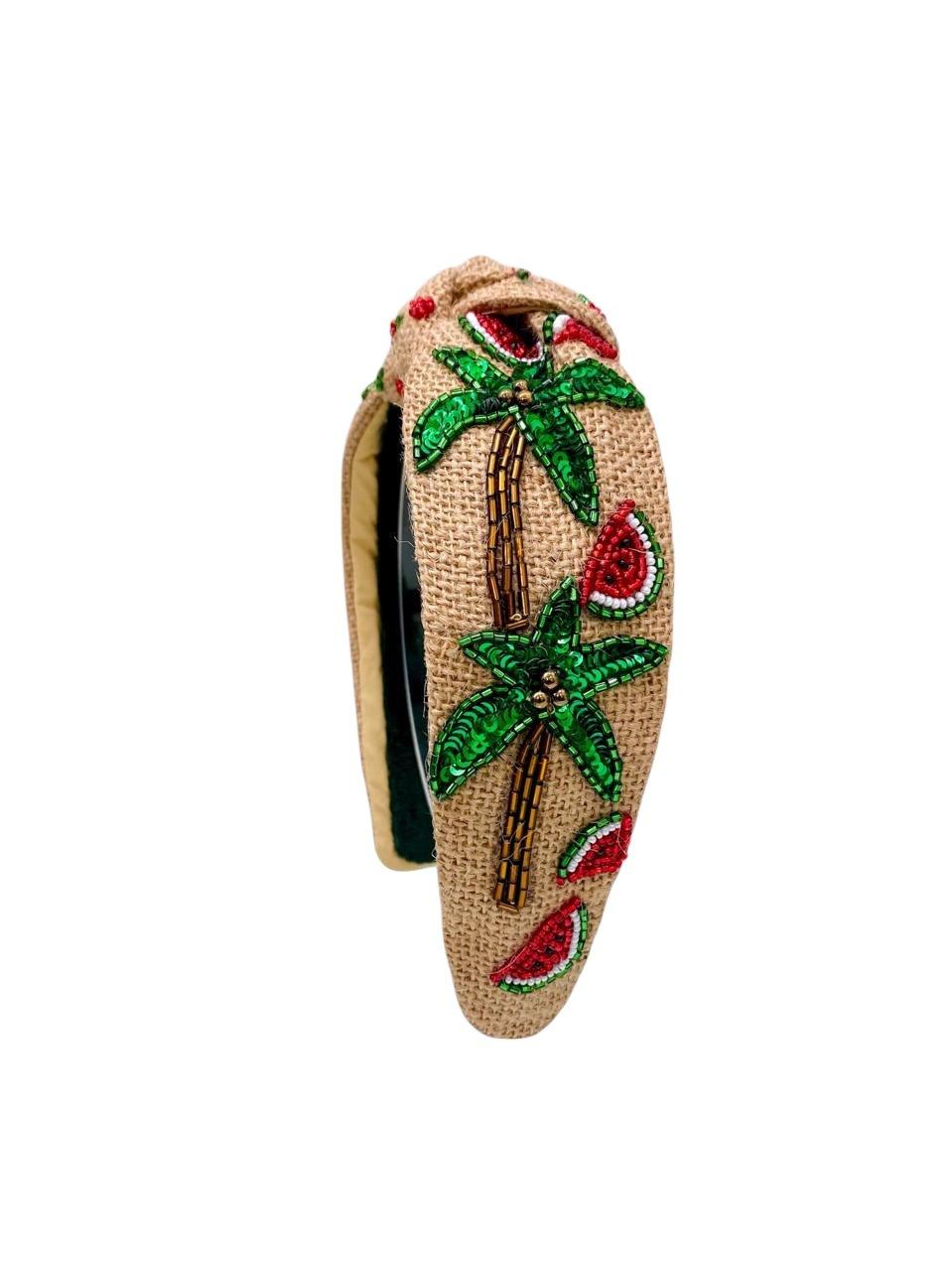 Doralice Headband,Anthropologie X JoyCo, Yellow, A504_0000, large image number 0