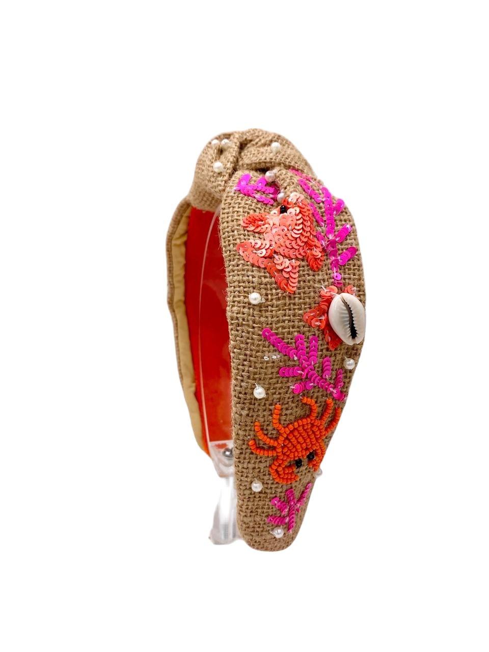 Zylphia Headband,Anthropologie X JoyCo, Yellow, A506_0000, large image number 0