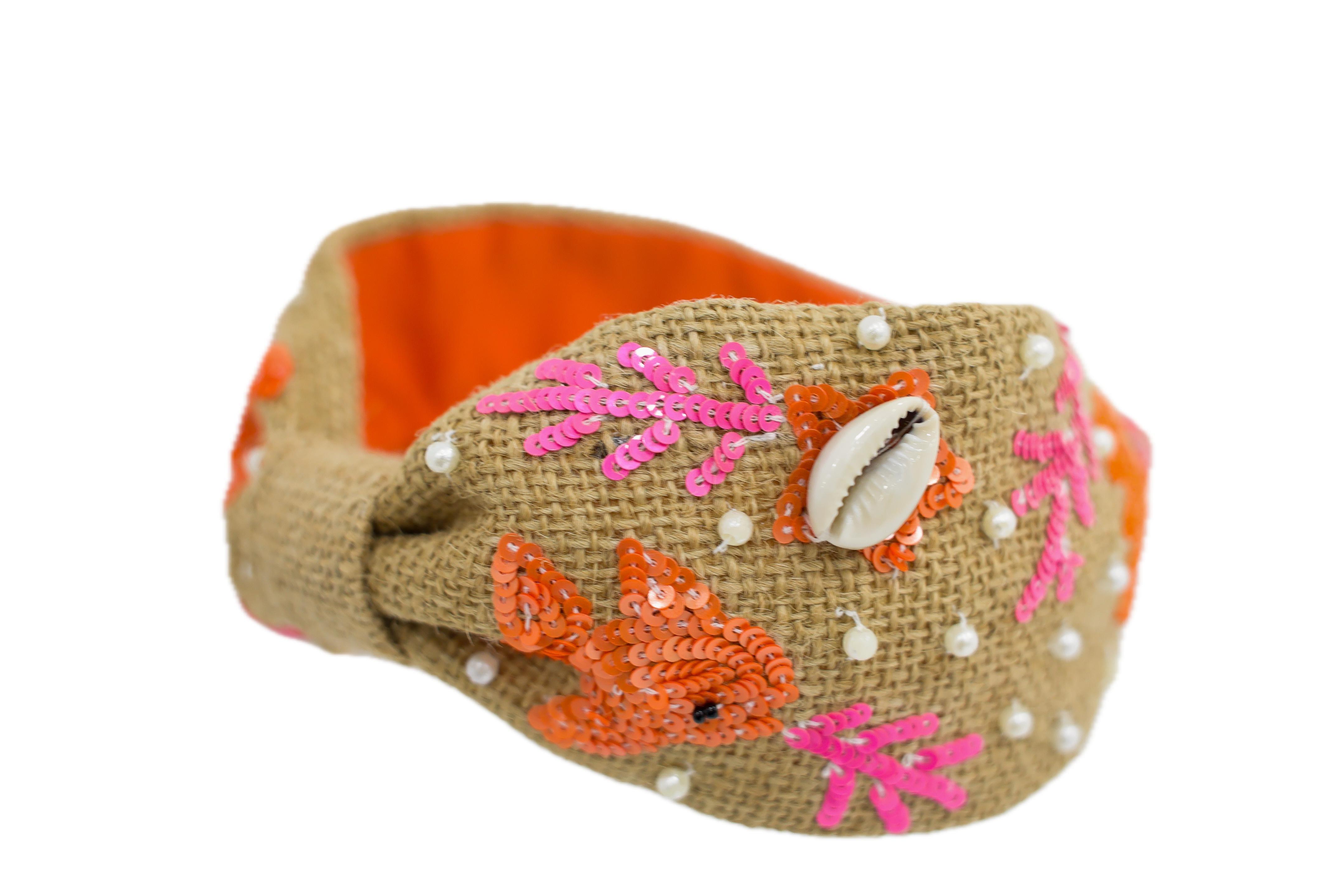 Romilly Headband,Anthropologie X JoyCo, Yellow, A506_0029, large image number 1