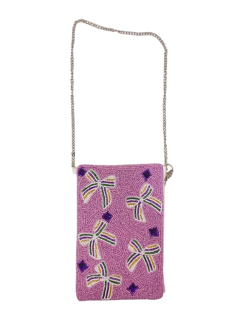 Still Spark Mobile Purse,Anthropologie X JoyCo, Pink, A504_0066, large image number 0