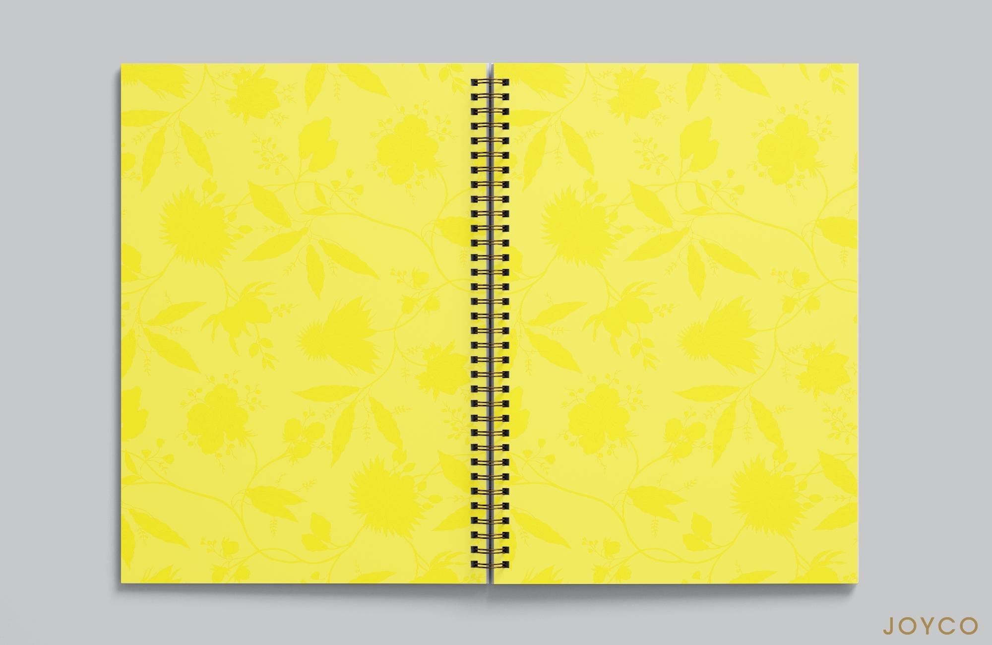 Garden Trails Notebook,Anthropologie X JoyCo, Yellow, A504_0079, large image number 2