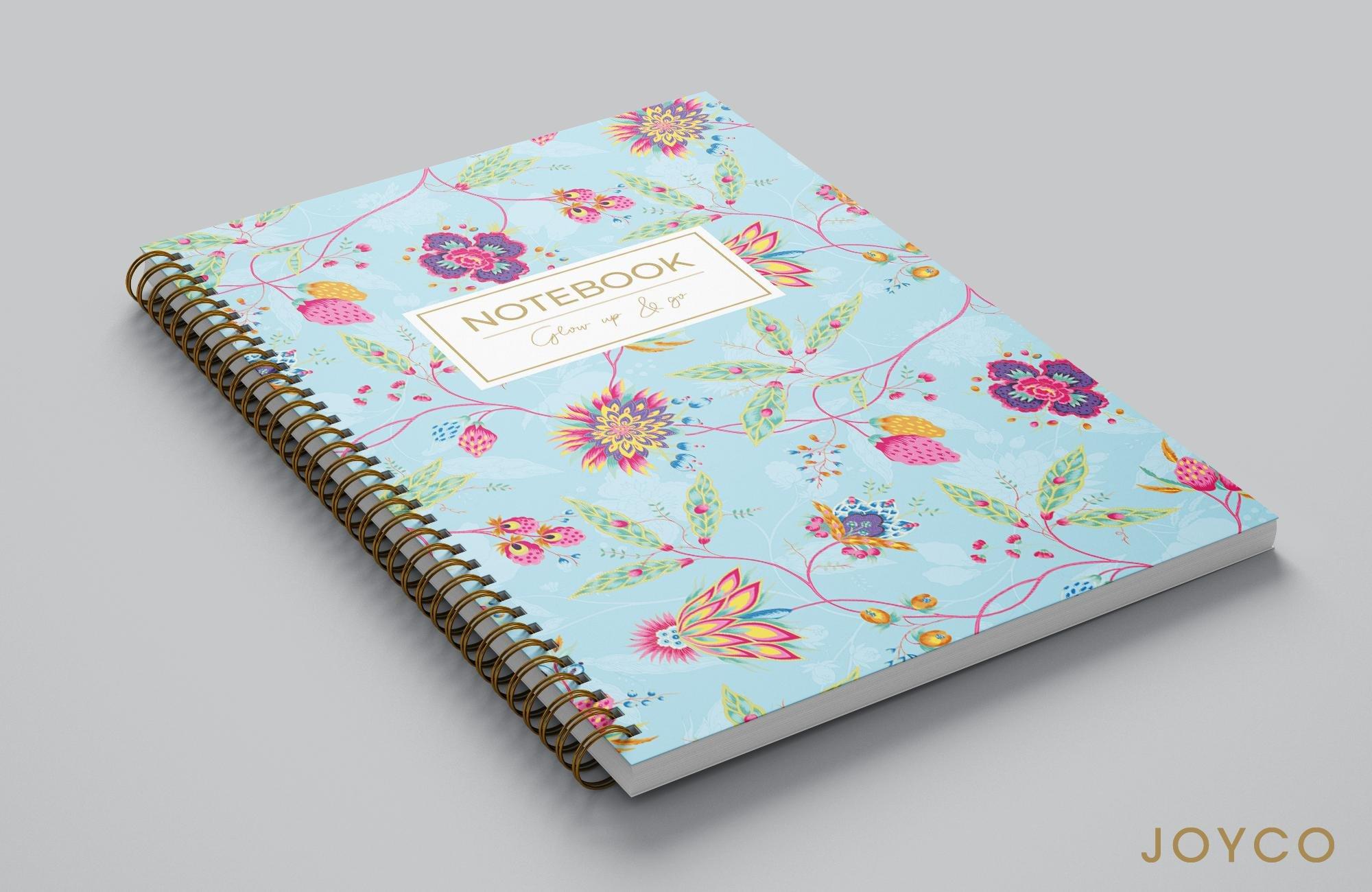 Garden Trails Notebook,Anthropologie X JoyCo, Blue, , large image number 0
