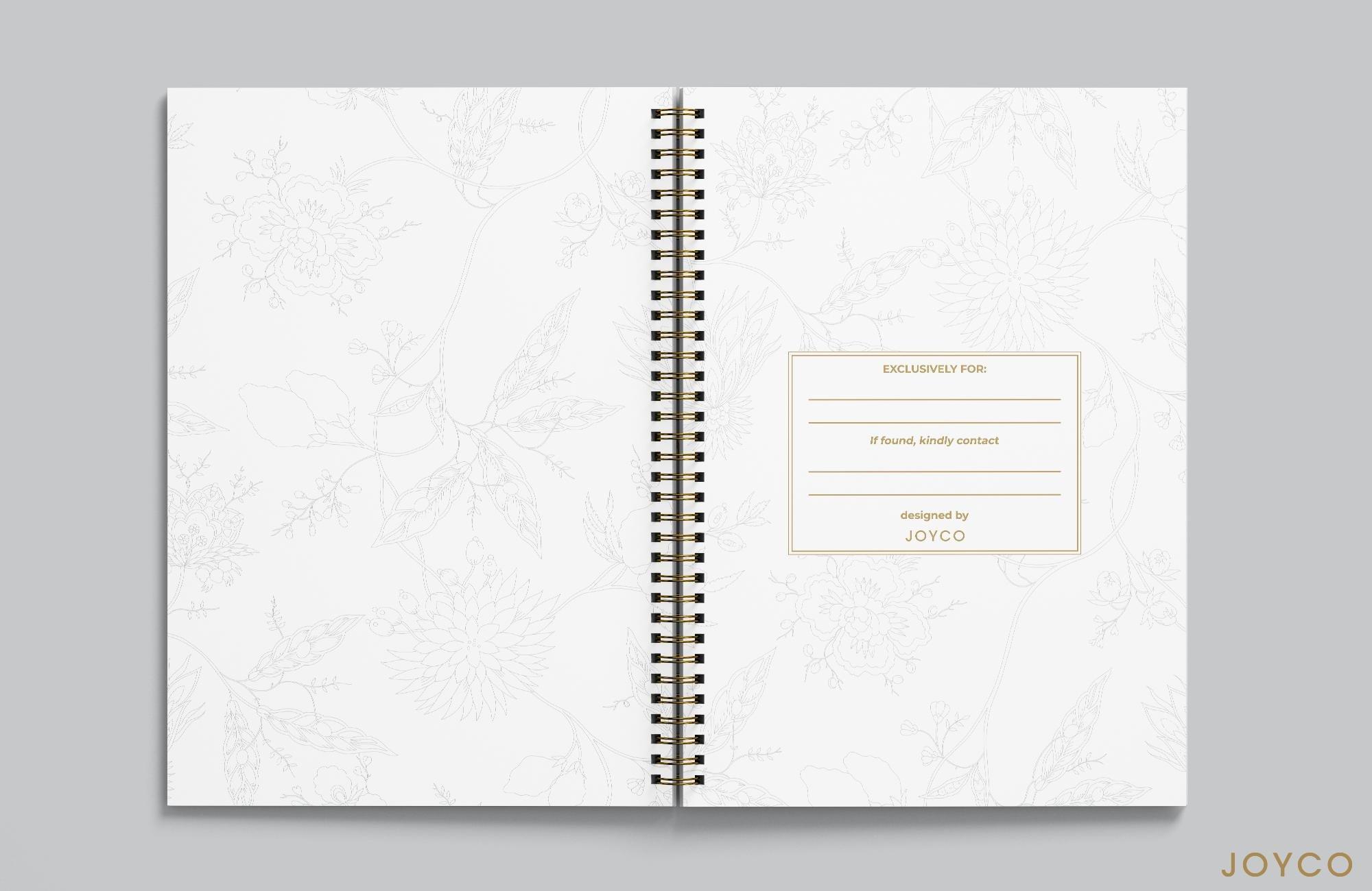 Garden Trails Notebook,Anthropologie X JoyCo, White, , large image number 1