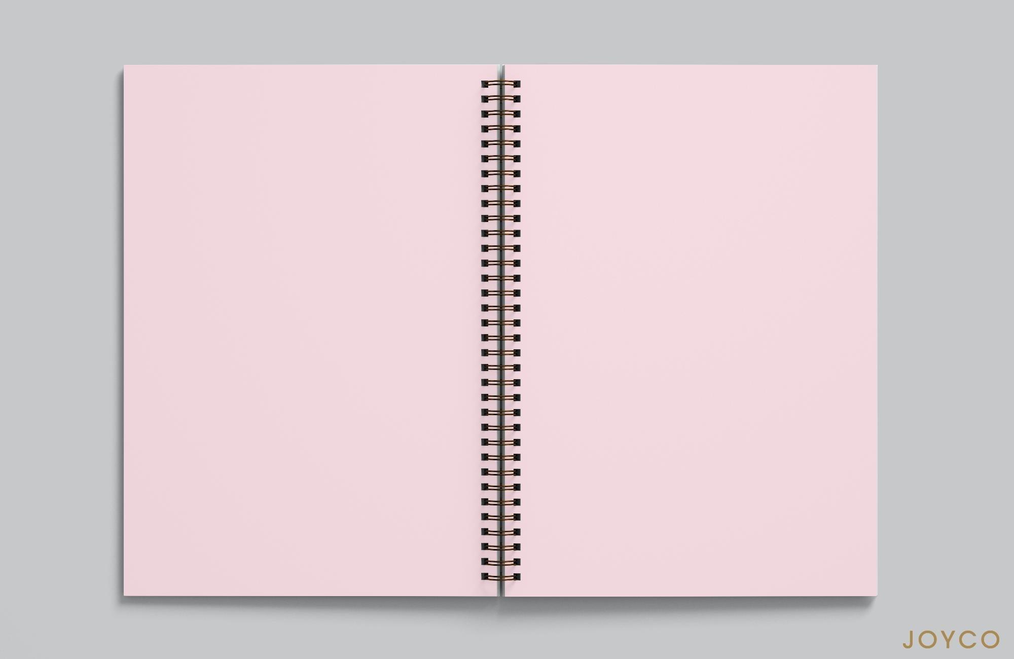 Joyco Spiral Notebook, Pink, A506_0066, large image number 2