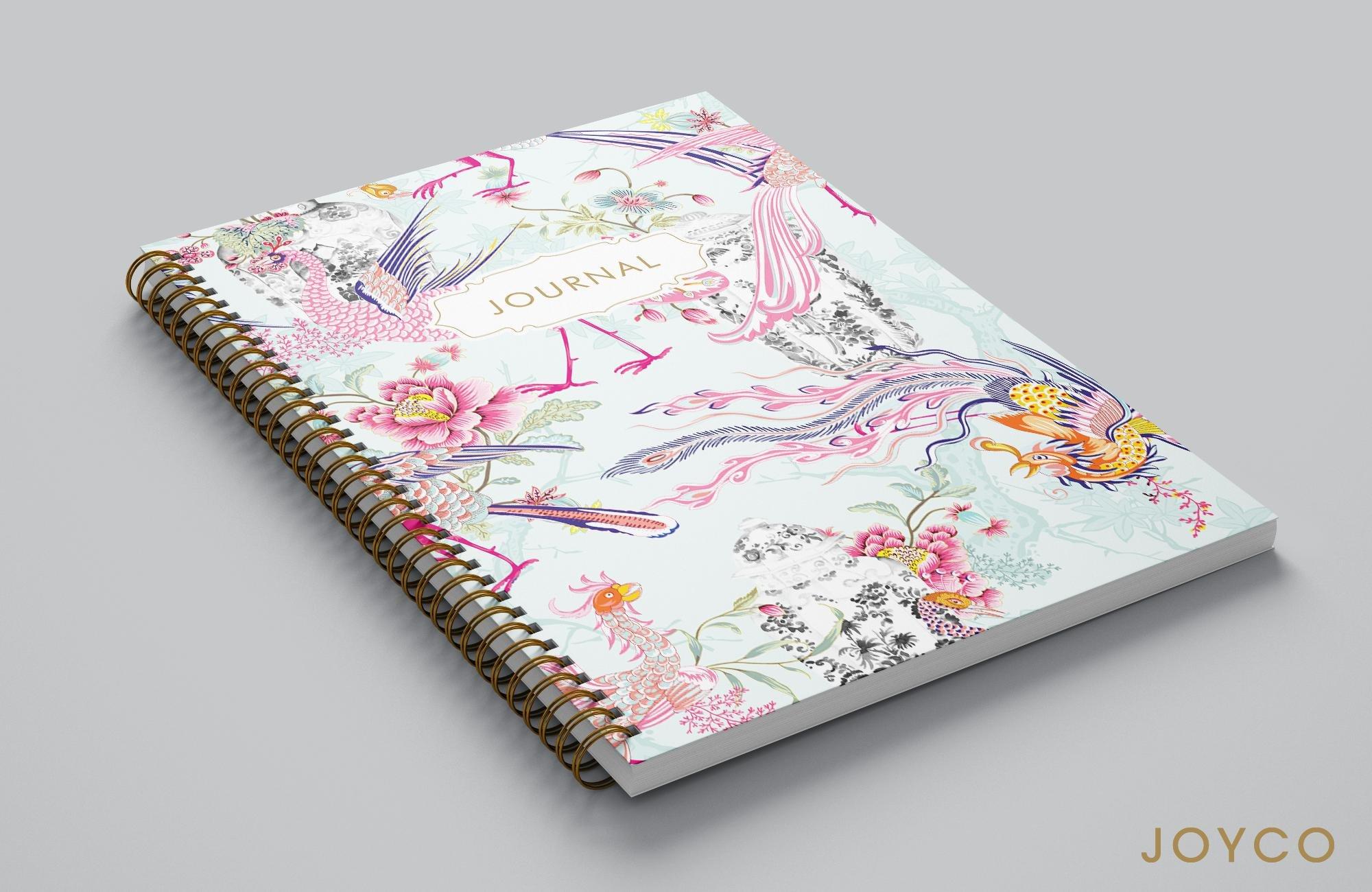 Phasianus Notebook,Anthropologie X JoyCo, Blue, A504_0045, large image number 0