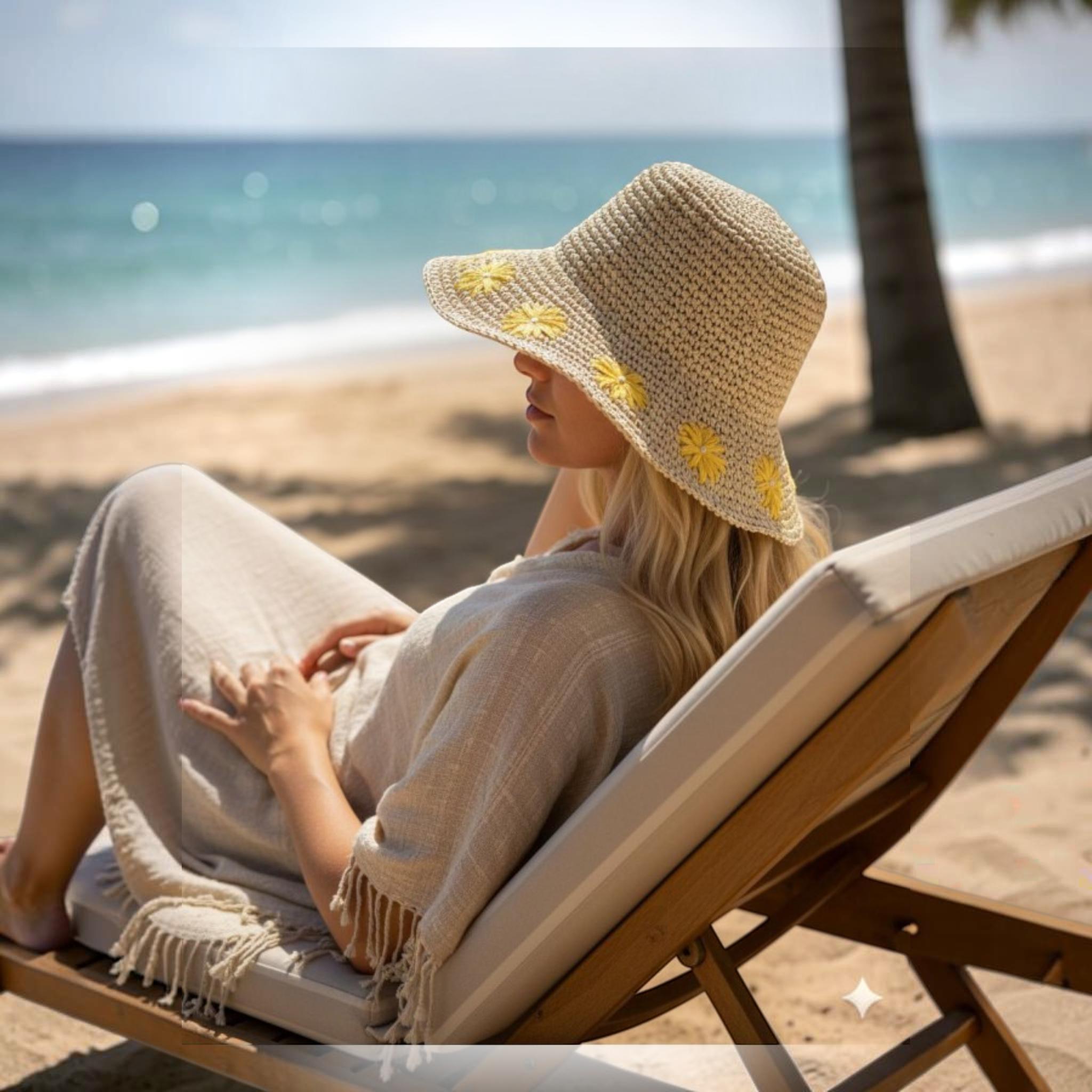 Beachwear Hat, , large image number 1