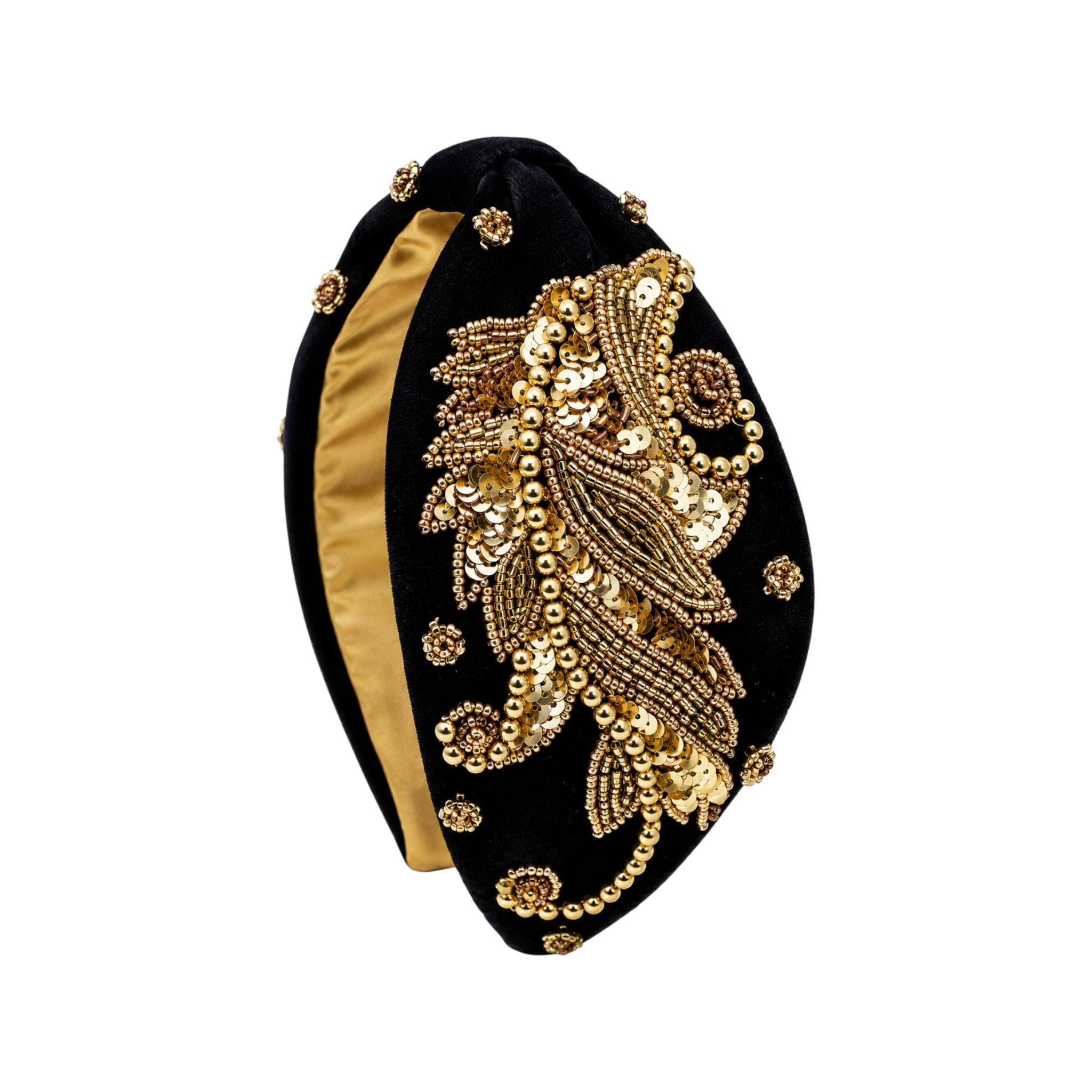 Eid Glow Headband, Black, , large image number 0