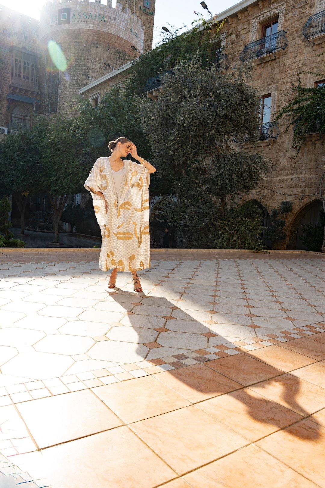 Tansy Kaftan, Gold, A515_0070, large image number 4