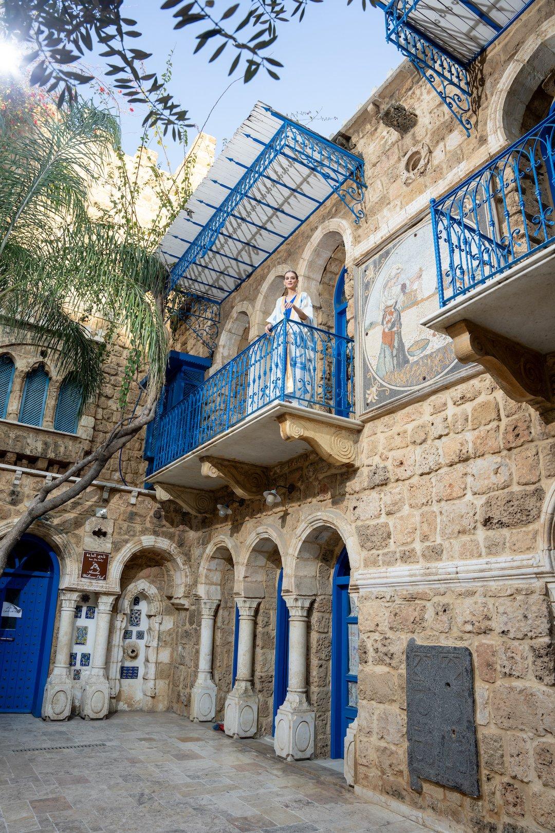 Tansy Kaftan Anthropologie x Kaftish, Blue, , large image number 0