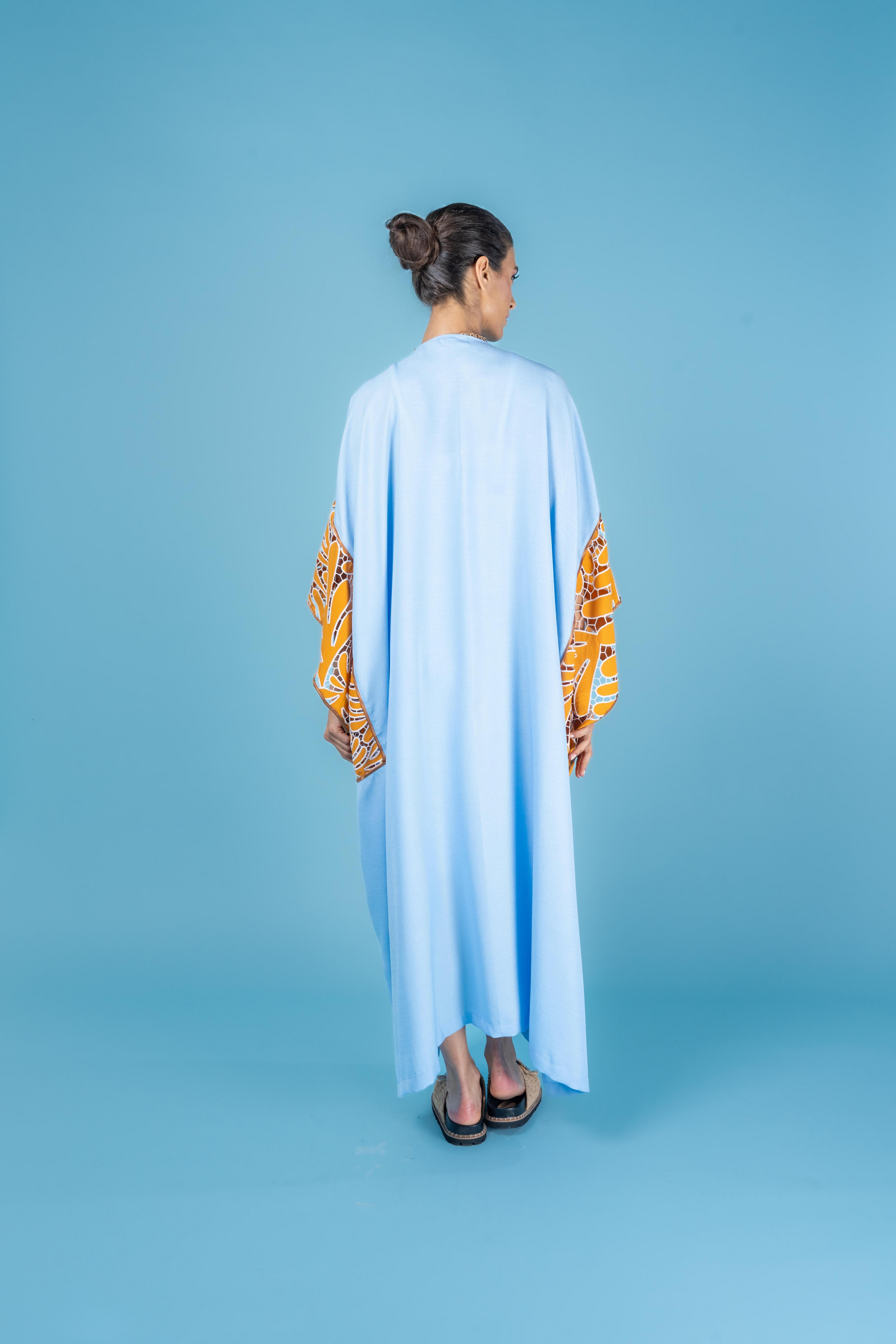 Camelia Kaftan, Blue, , large image number 2