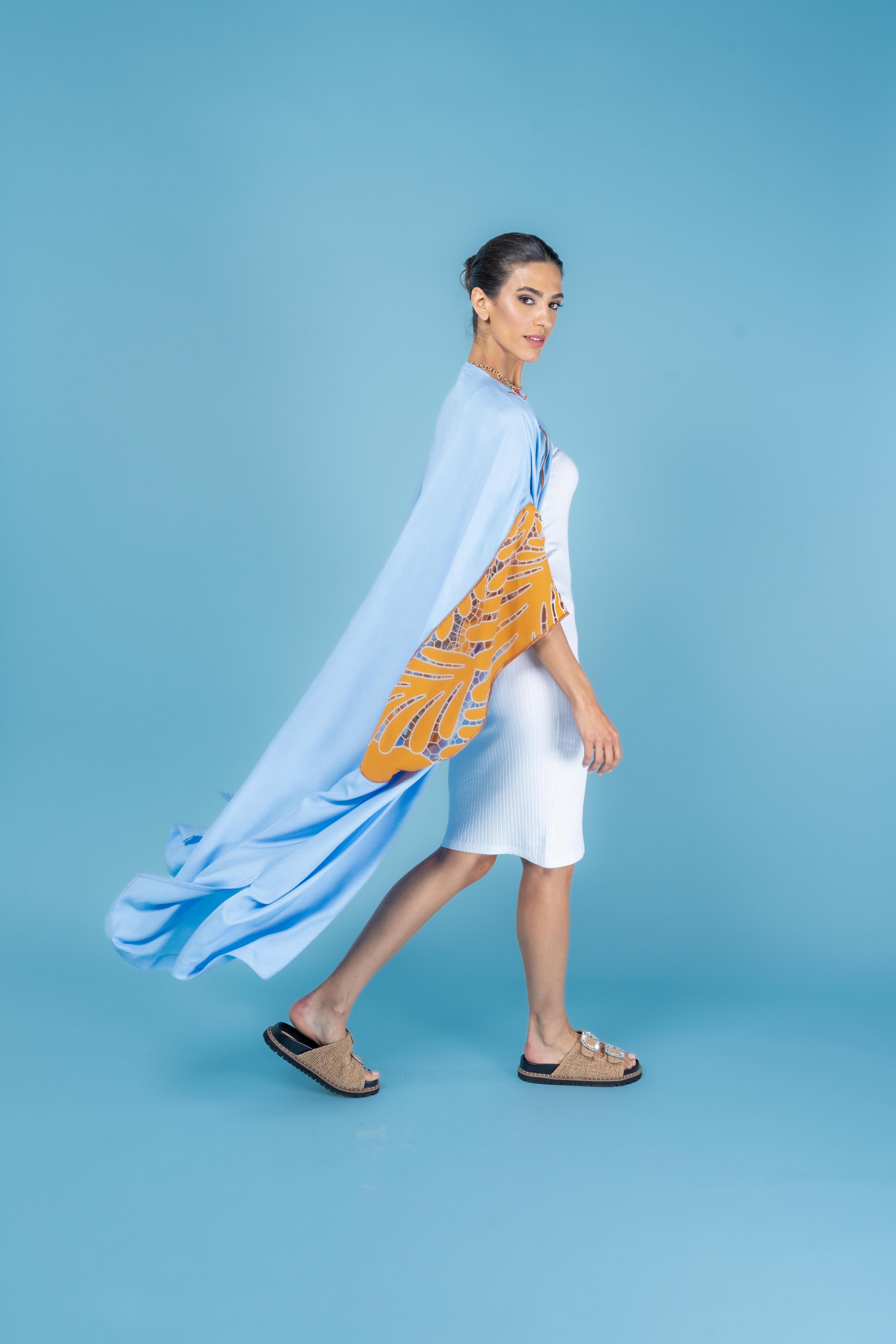 Camelia Kaftan, Blue, , large image number 3