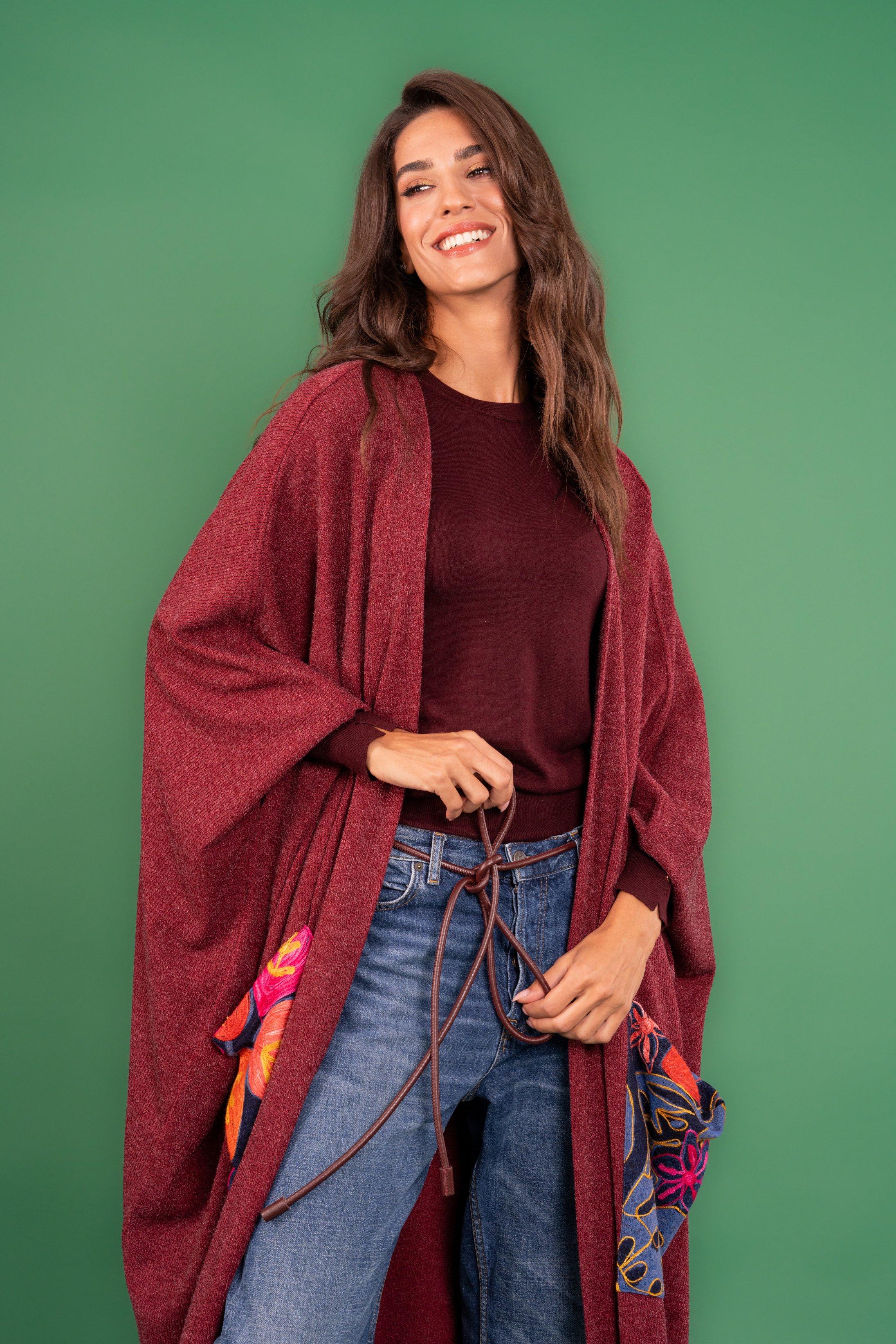 Eclipse Light, Anthropologie X Kaftish, Burgundy, A515_0061, large image number 5