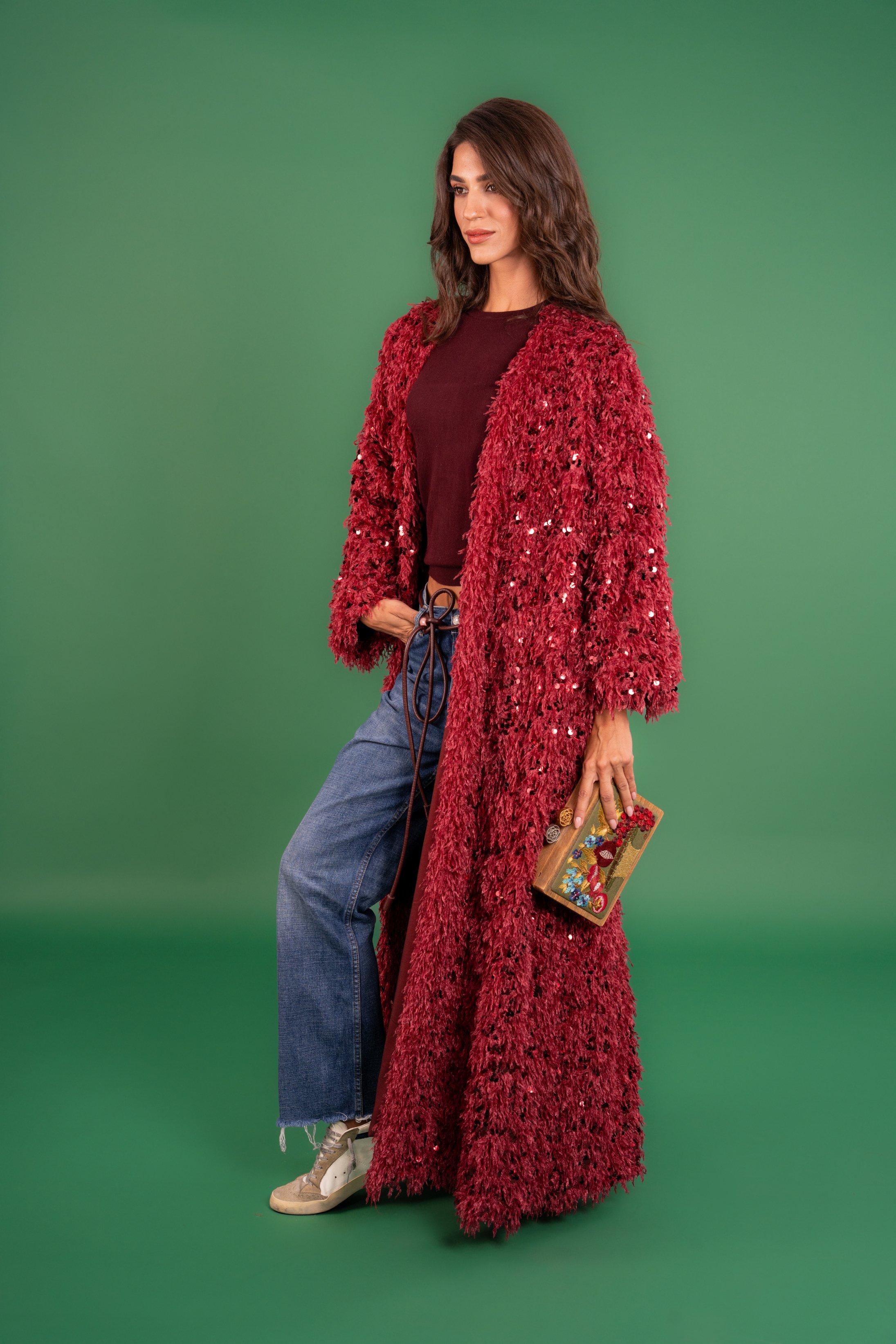 Flowline, Anthropologie X Kaftish, Burgundy, A515_0061, large image number 2