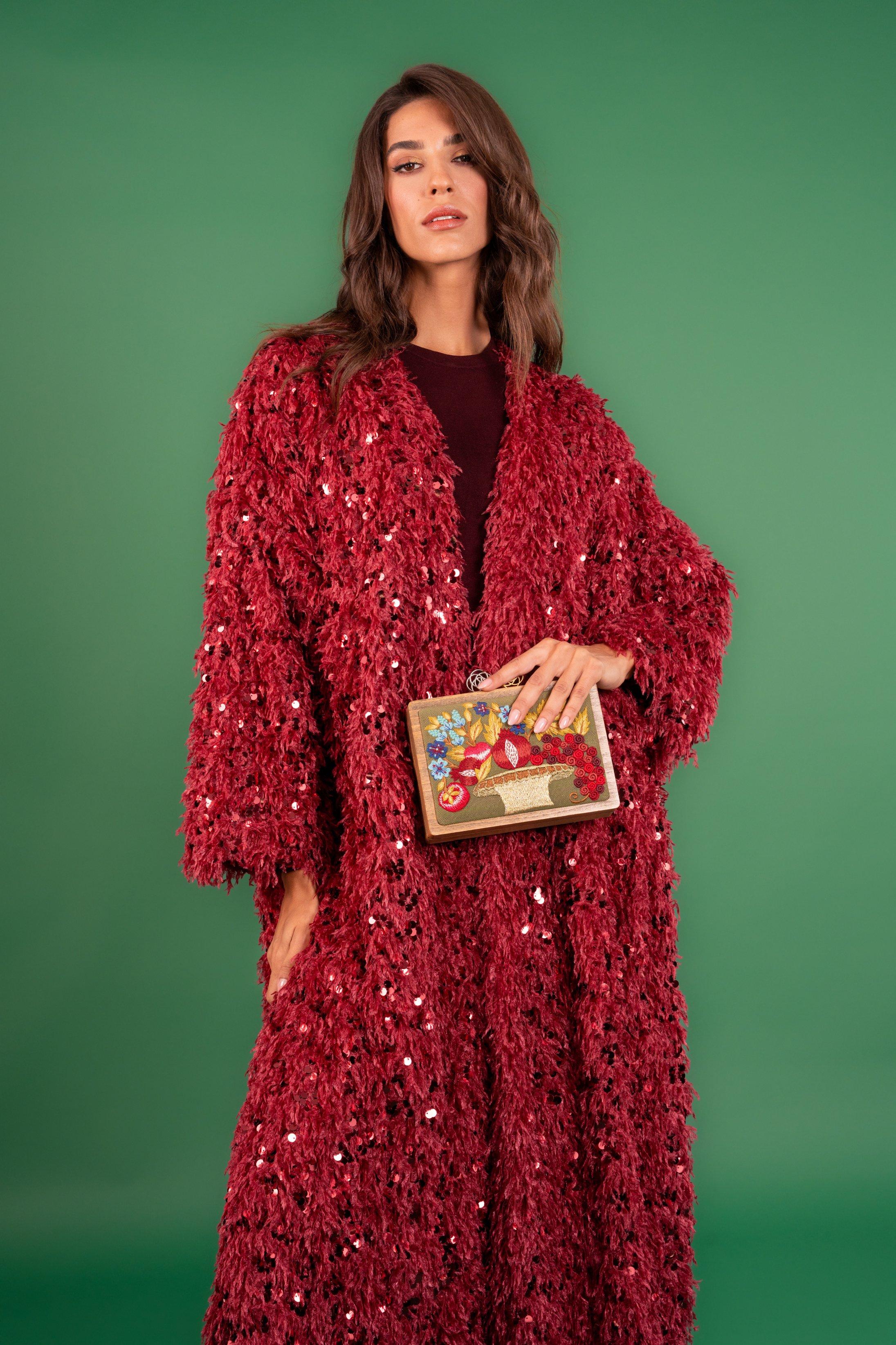 Flowline, Anthropologie X Kaftish, Burgundy, A515_0061, large image number 5