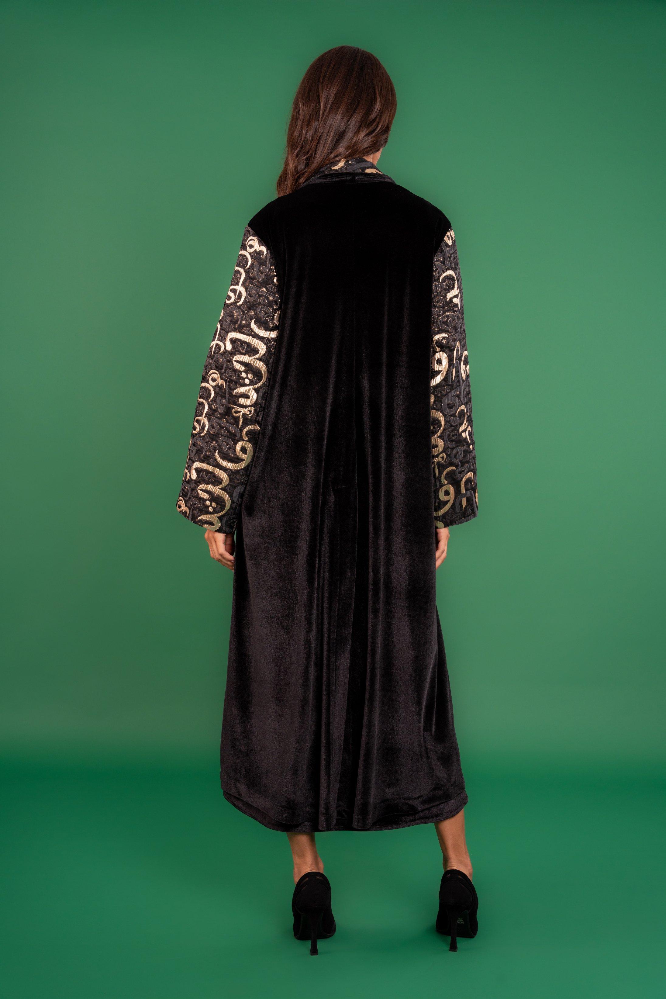 Motion Fold, Anthropologie X Kaftish, Black, A515_0001, large image number 3