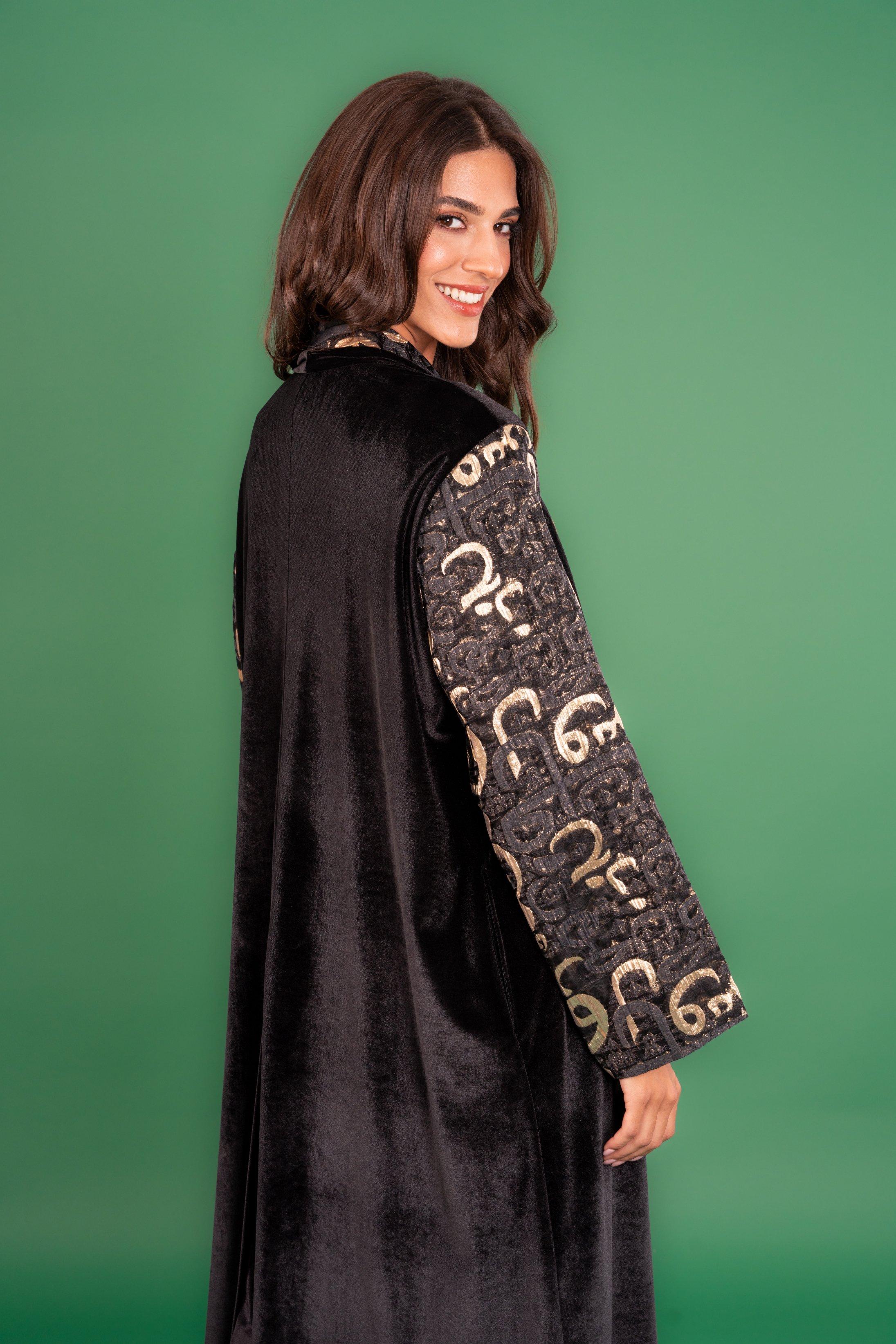 Motion Fold, Anthropologie X Kaftish, Black, A515_0001, large image number 4