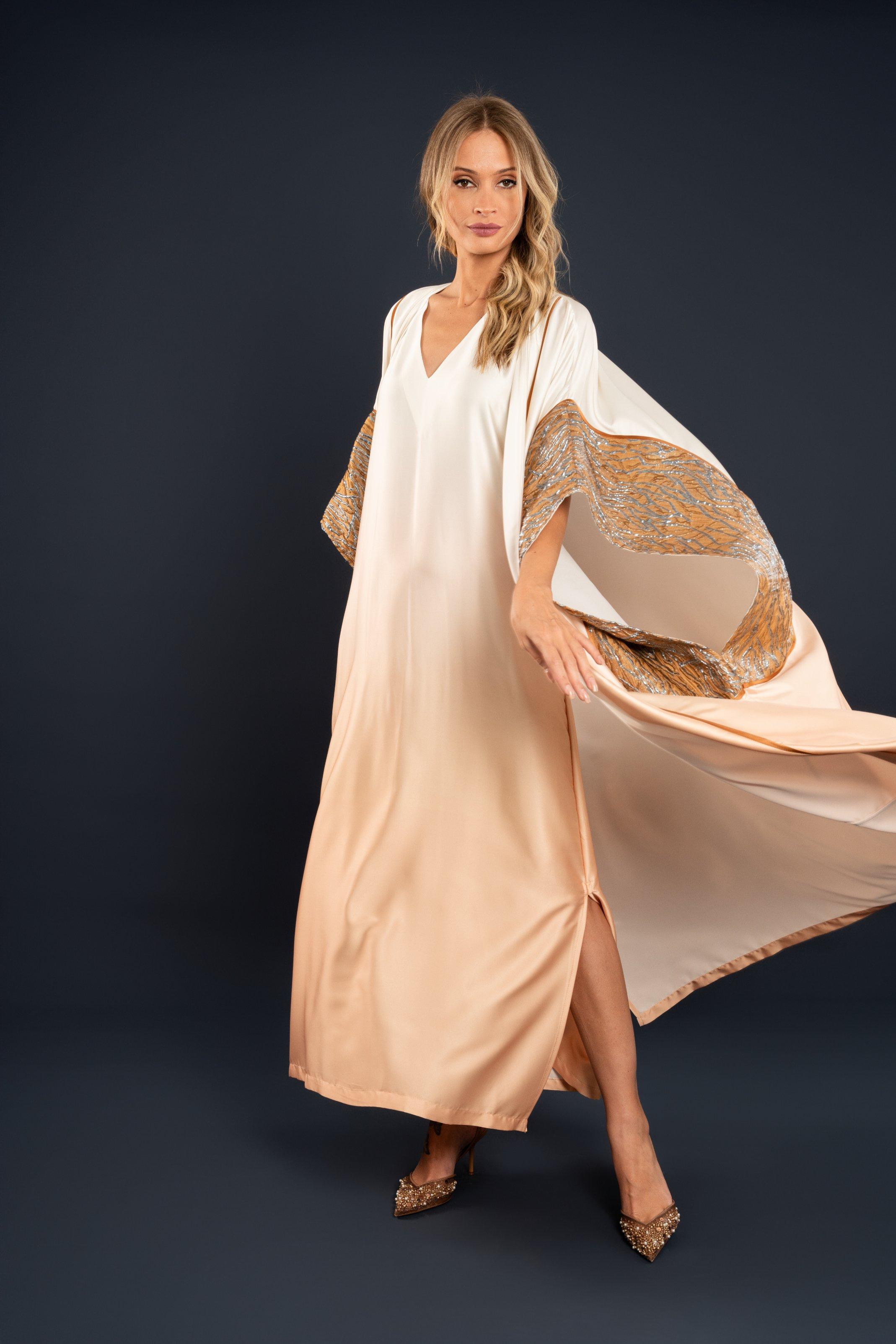 Ghusn, Anthropologie X Kaftish, Gold, A515_0070, large image number 4